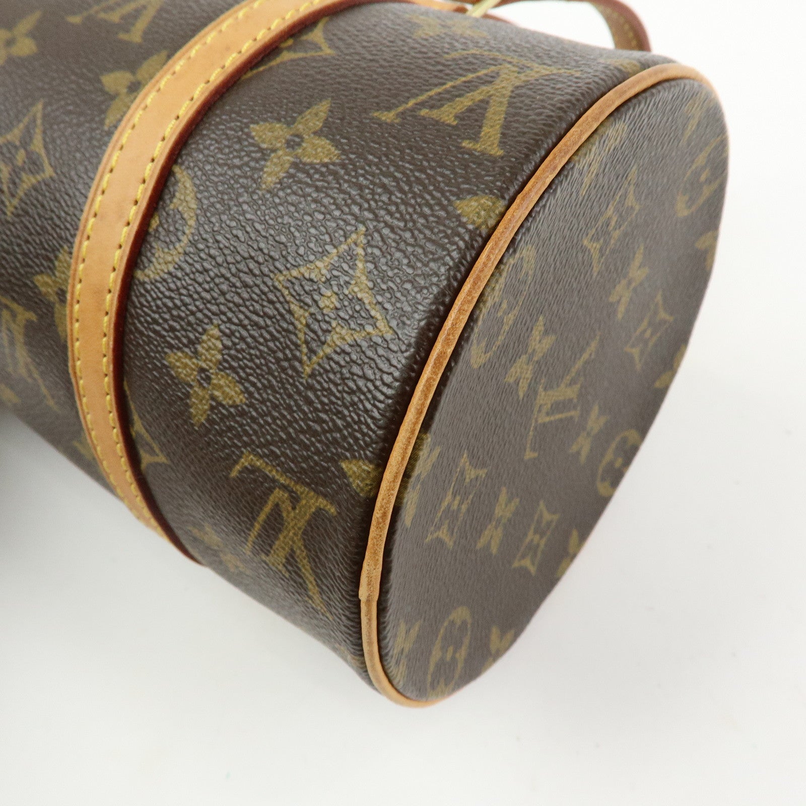 Louis Vuitton Monogram Papillon 26 Hand Bag Brown M51386