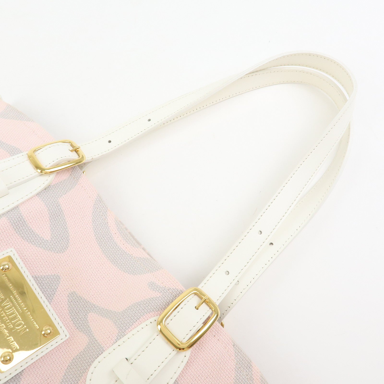 Louis Vuitton Cruise Line Tishenne PM Tote Bag Rose Pink MB1098