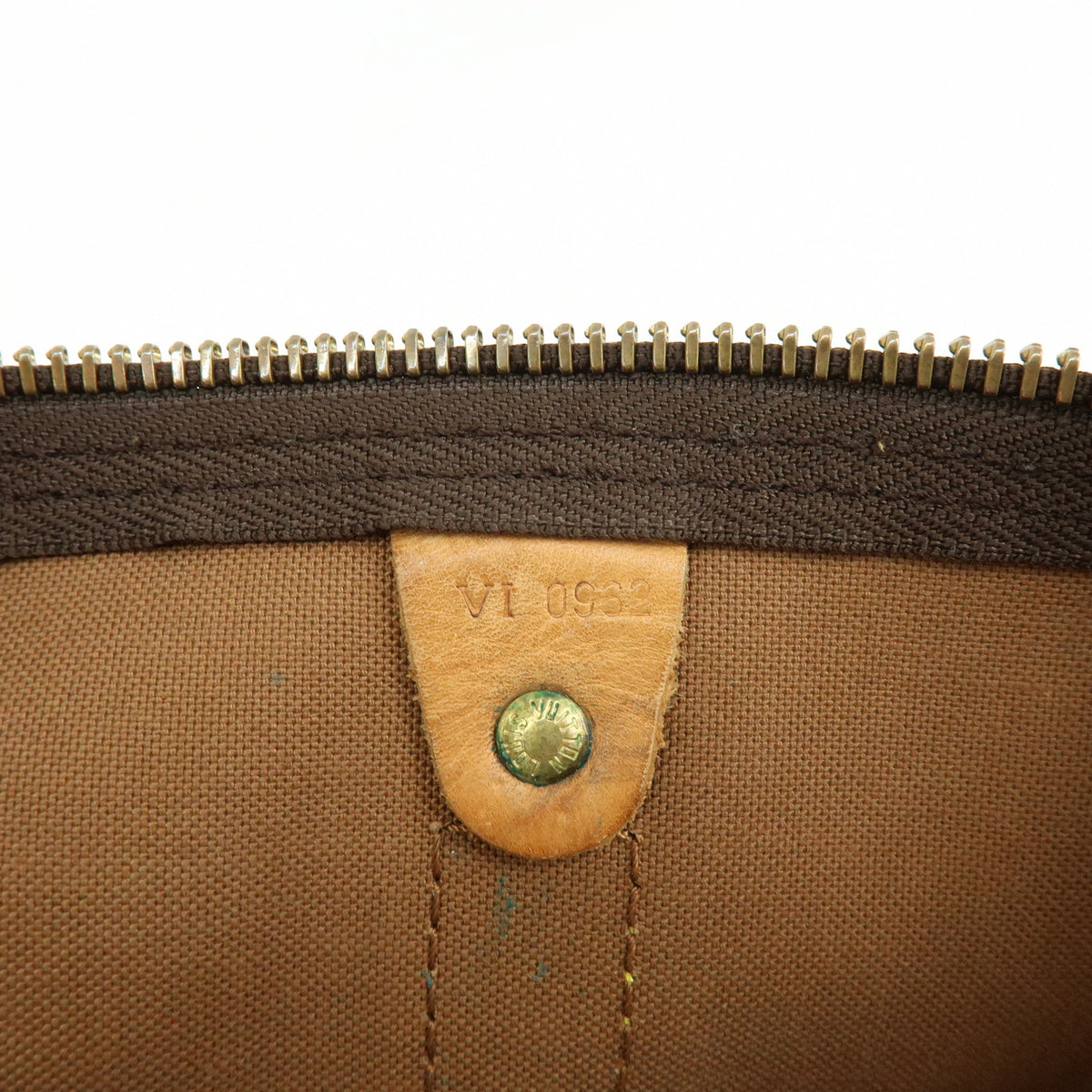 Louis Vuitton Monogram Keep All Bandouliere 55 Boston Bag Brown M41414
