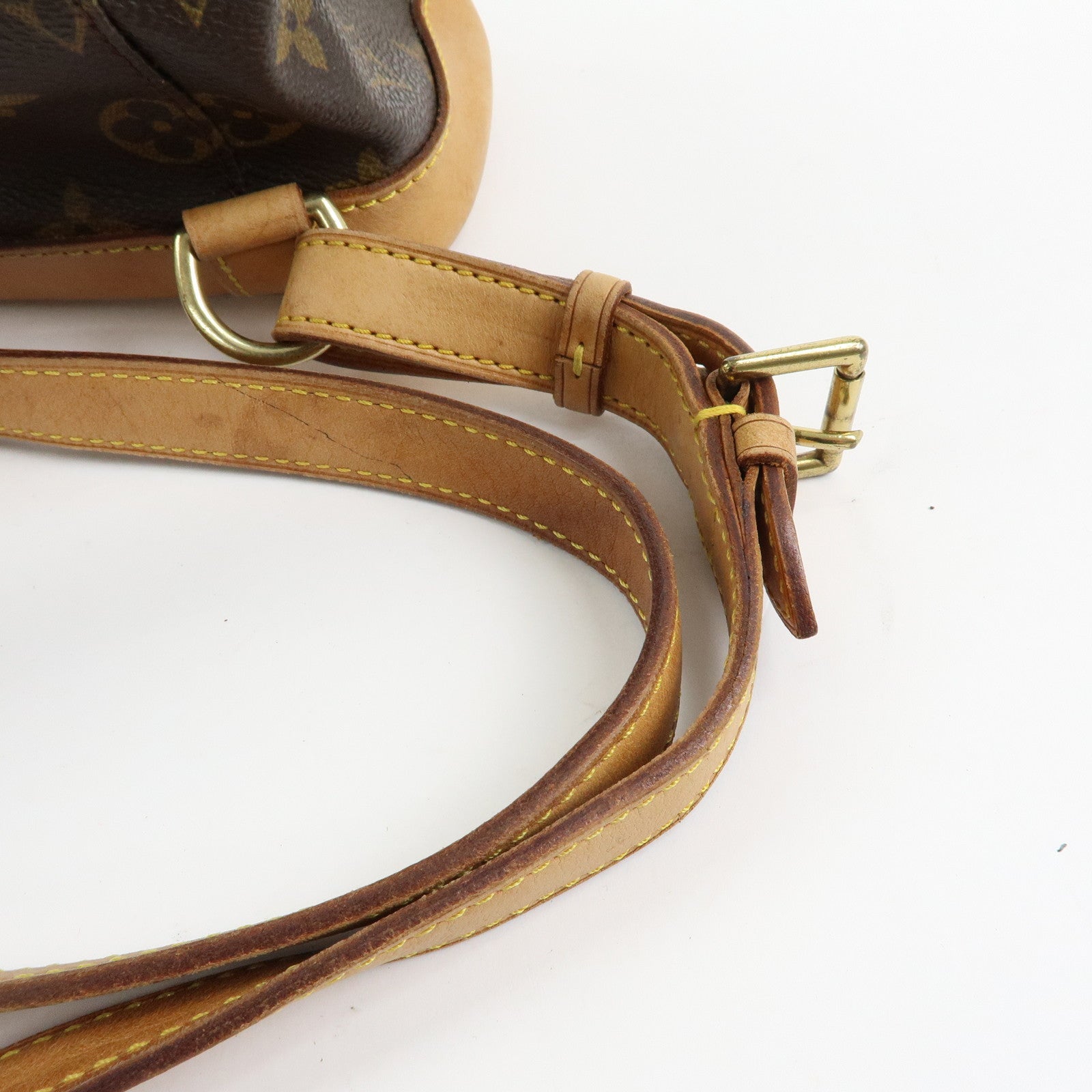 Louis Vuitton Monogram Canvas Montsouris MM Backpack Brown M51136