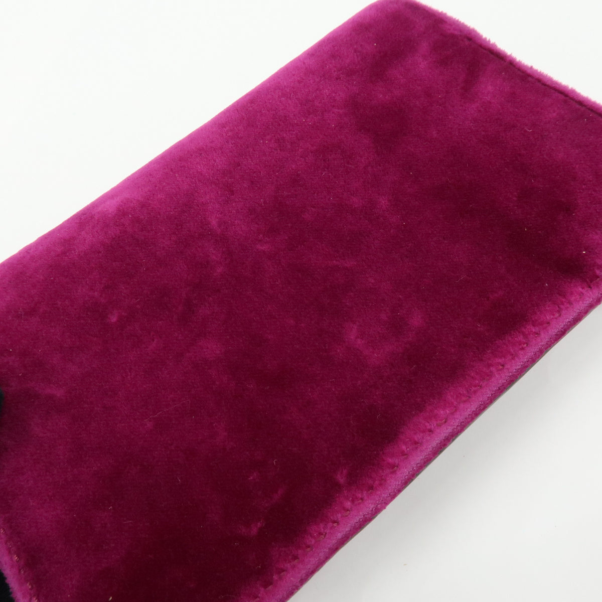 GUCCI Dionysus Super Mini Bag Velvet Chain Shoulder Bag Purple 476432