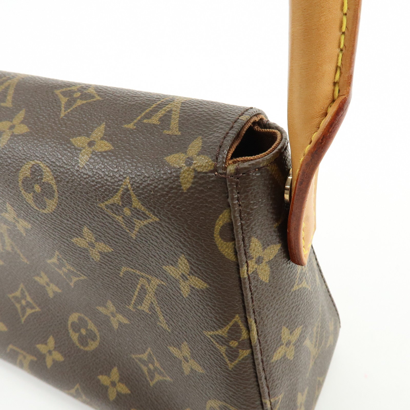 Louis Vuitton Monogram Mini Looping Shoulder Bag Brown M51147