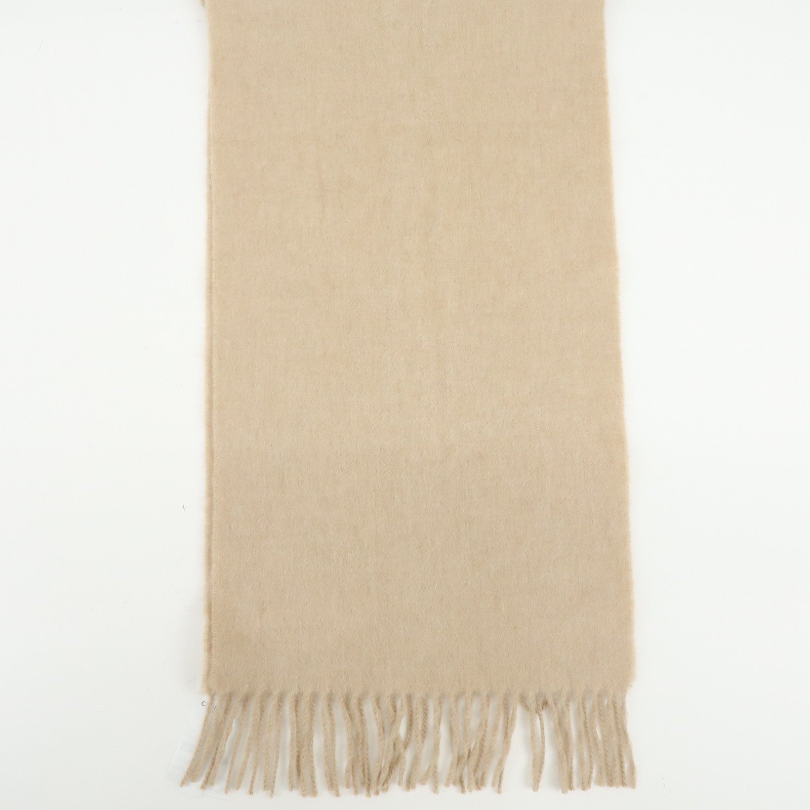 CELINE Cashmere 100% Scarf Stole Natural