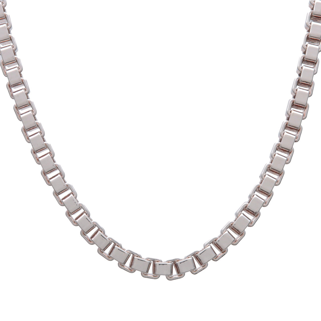 Tiffany & Co Venetian Link Necklace SV925 Silver