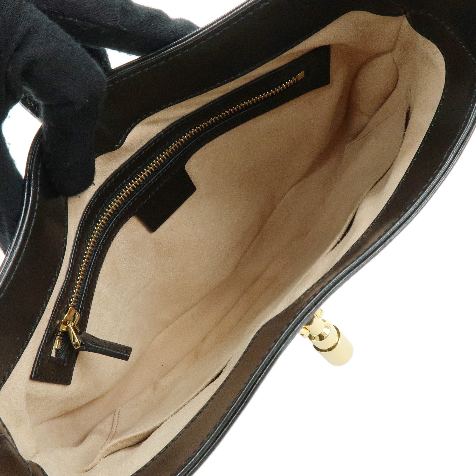 GUCCI Jakie 1961 Shoulder Bag Hand Bag Black 636709