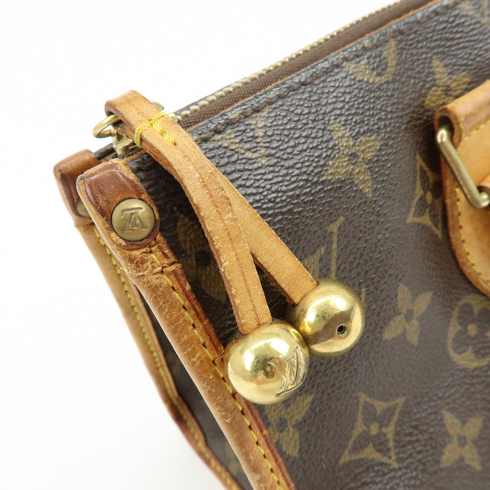 Louis Vuitton Monogram Popincourt Hand Bag Brown M40009
