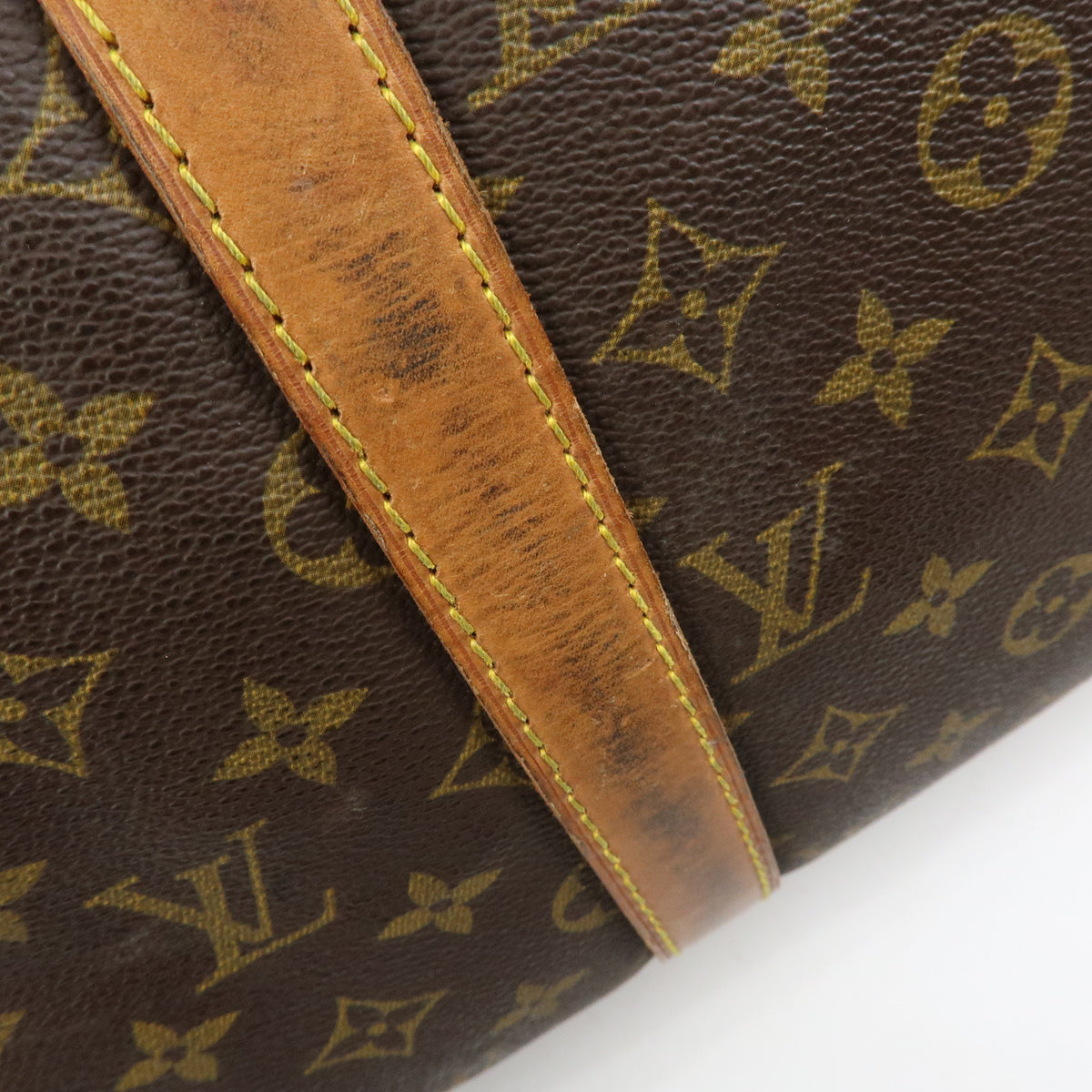 Louis Vuitton Monogram Keep All 50 Boston Bag Brown M41426