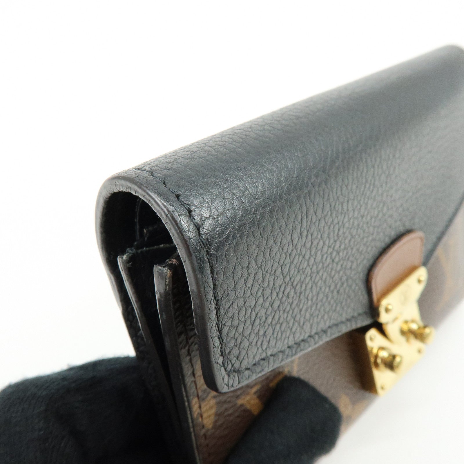 Louis Vuitton Monogram Portefeuille Pallas Wallet Monogram Noir M67479