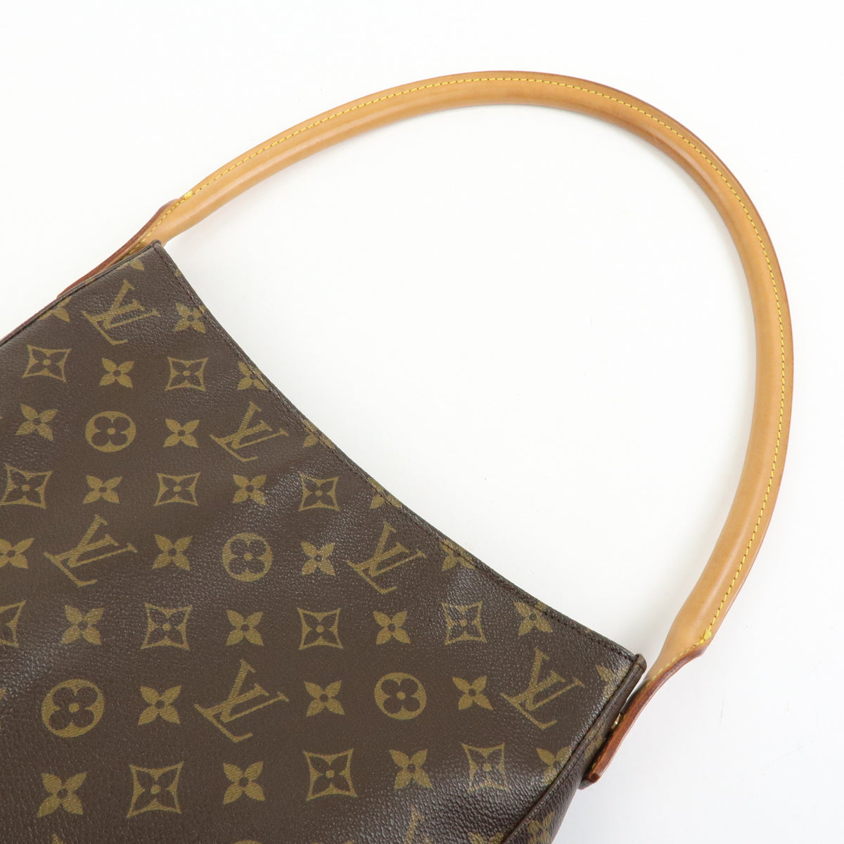 Louis Vuitton Monogram Looping GM Shoulder Bag Brown M51145