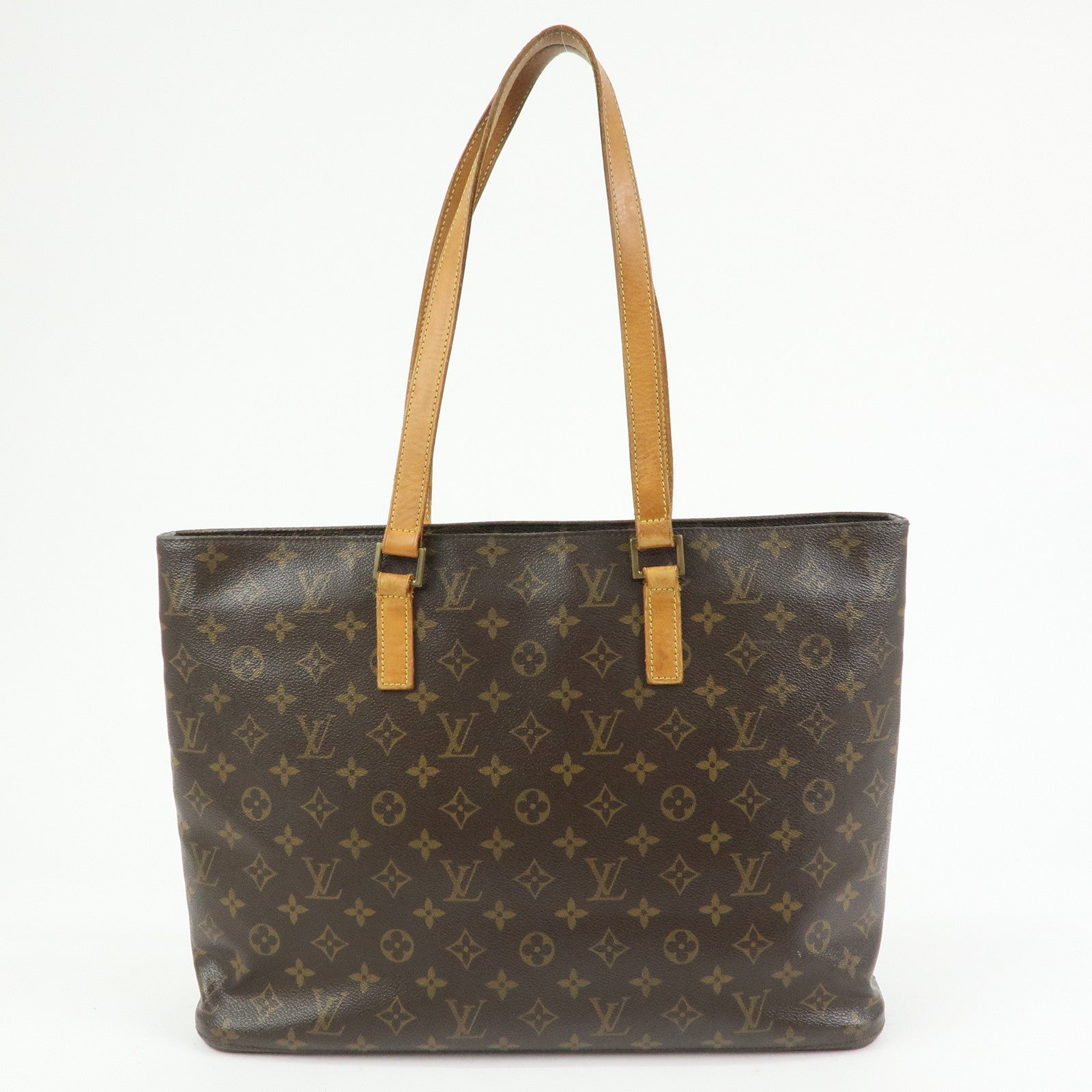 Louis Vuitton Monogram Luco Tote Bag Shoulder Bag Brown M51155