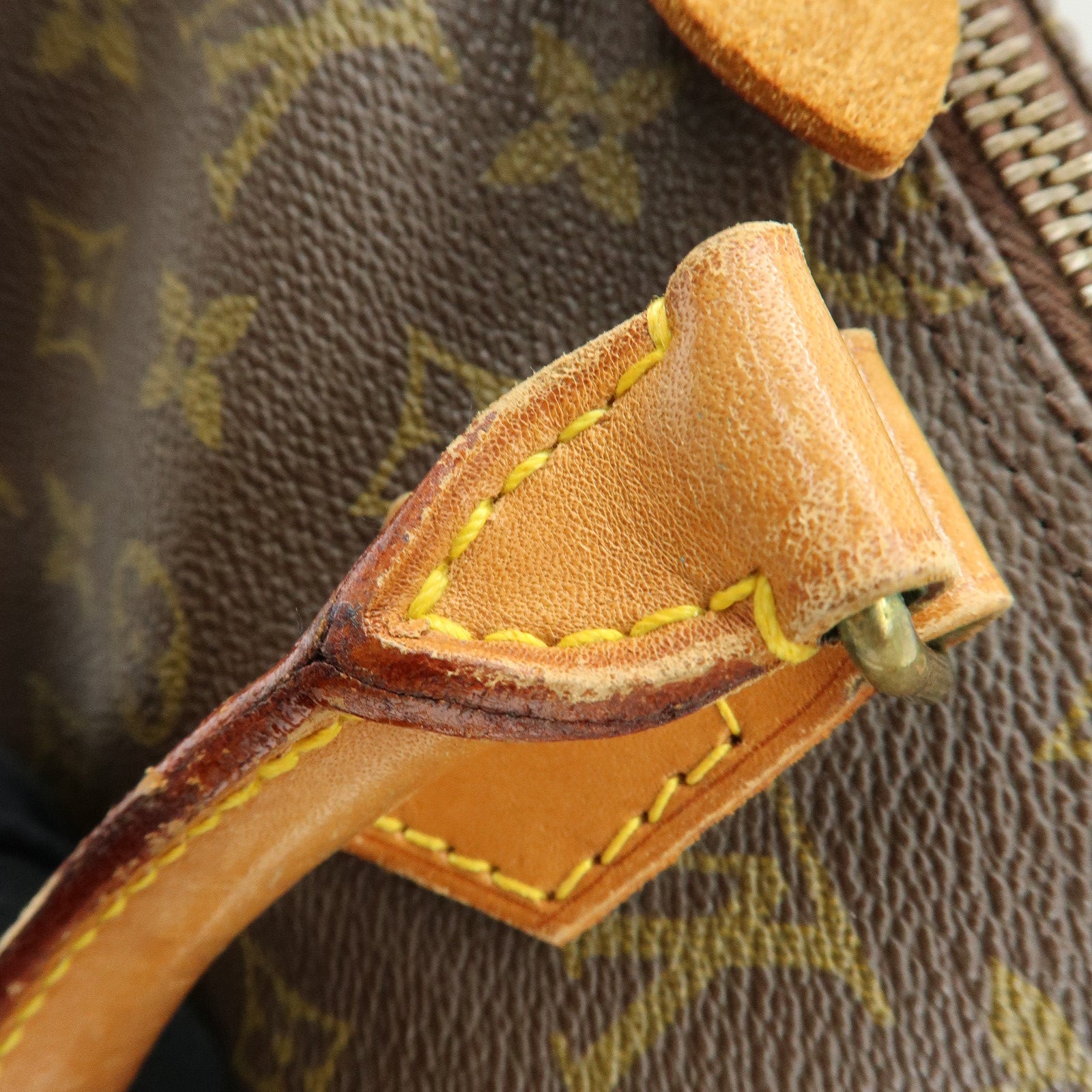 Louis Vuitton Monogram Speedy 35 Canvas Boston Bag Hand Bag M41524