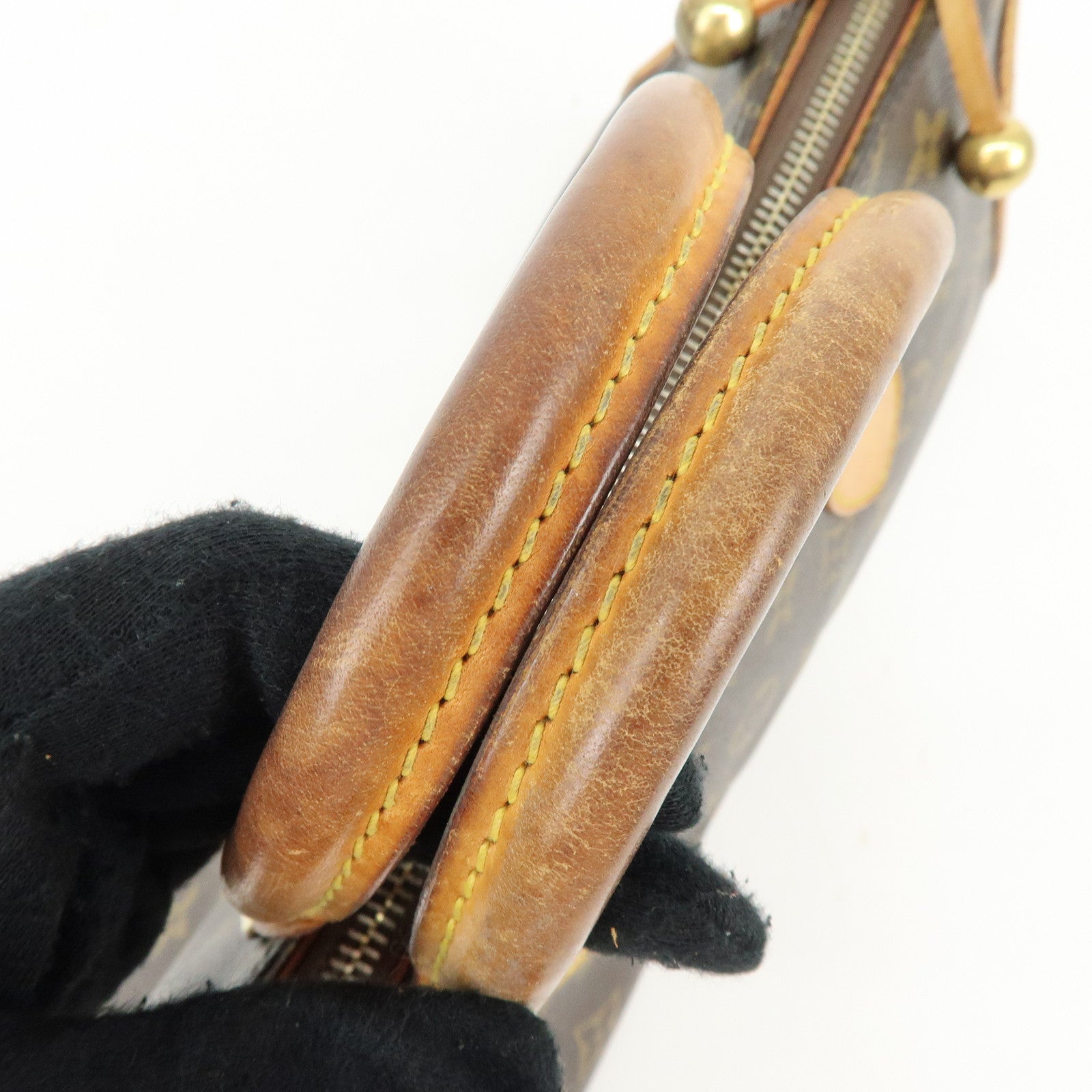 Louis Vuitton Monogram Popincourt Hand Bag Brown M40009
