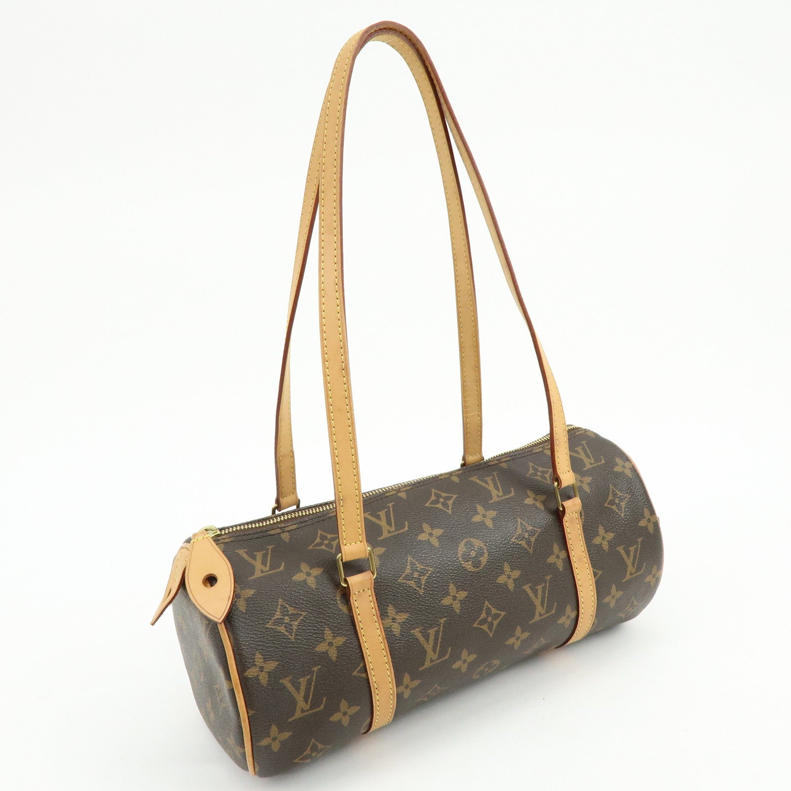 Louis Vuitton Monogram Canvas Leather Papillon 30 New Model M40711
