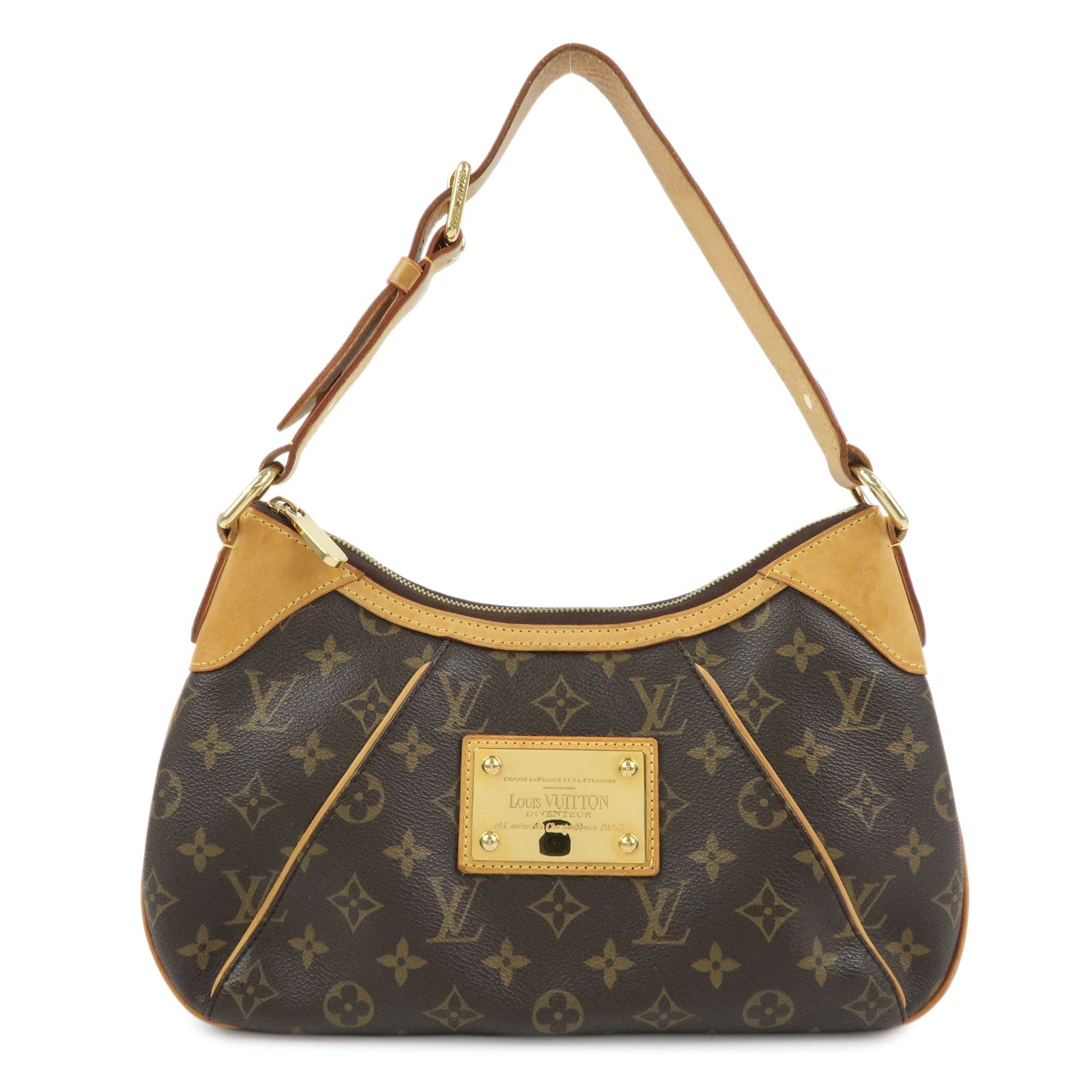 Louis Vuitton Monogram Thames PM Shoulder Bag Hand Bag Brown M56384