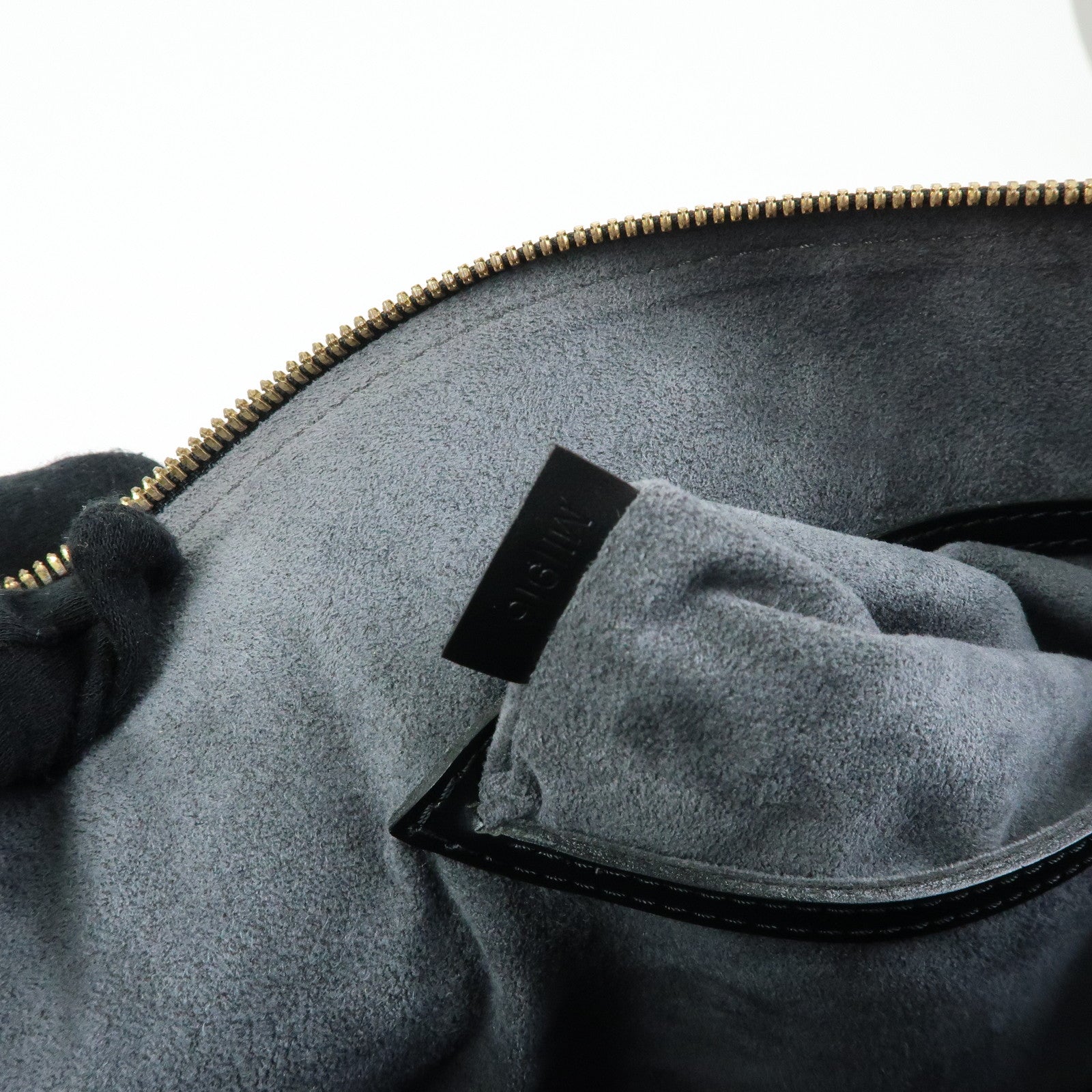 Louis Vuitton Epi Alma Hand Bag Noir Black M52142