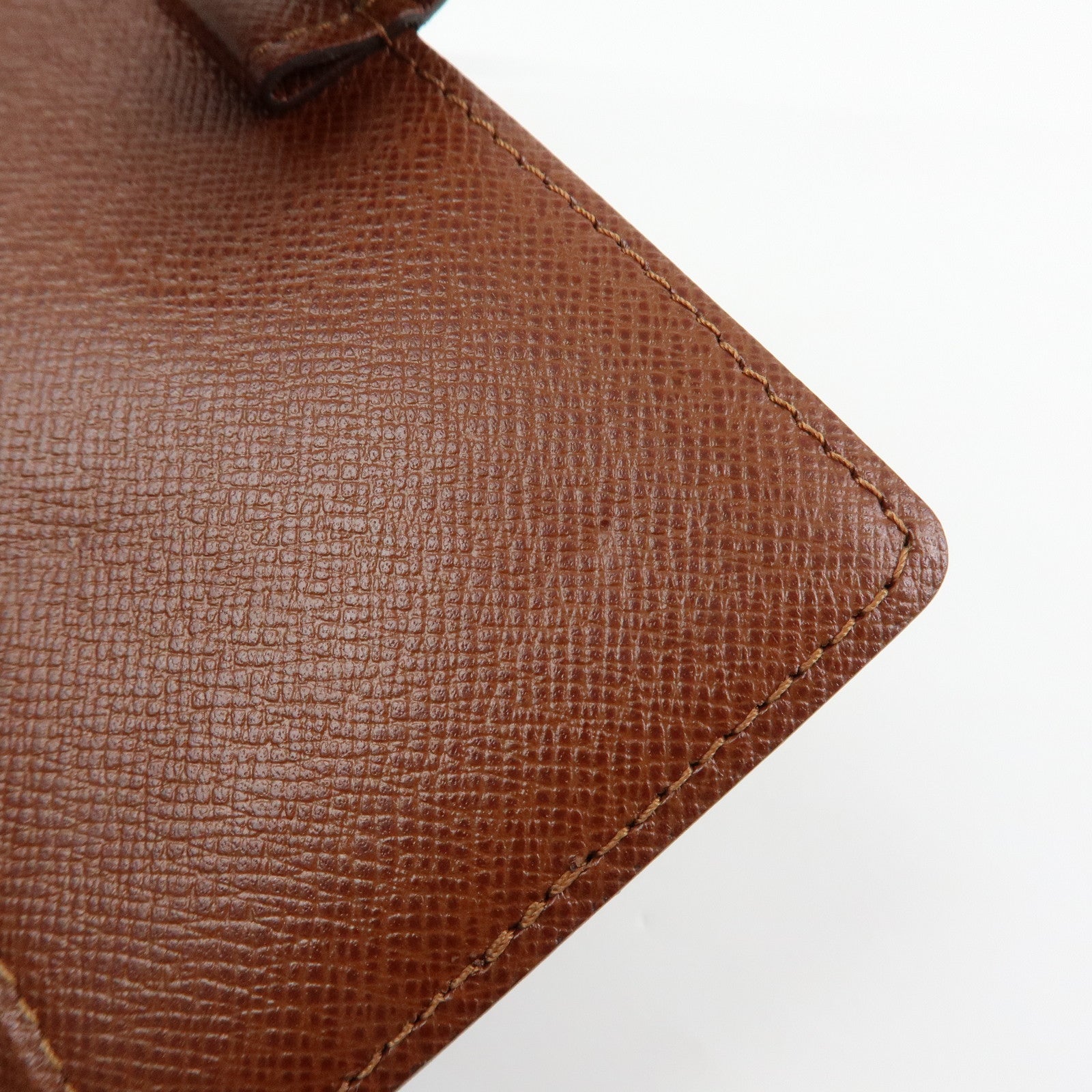 Louis Vuitton Monogram Agenda PM Planner Cover Brown R20005