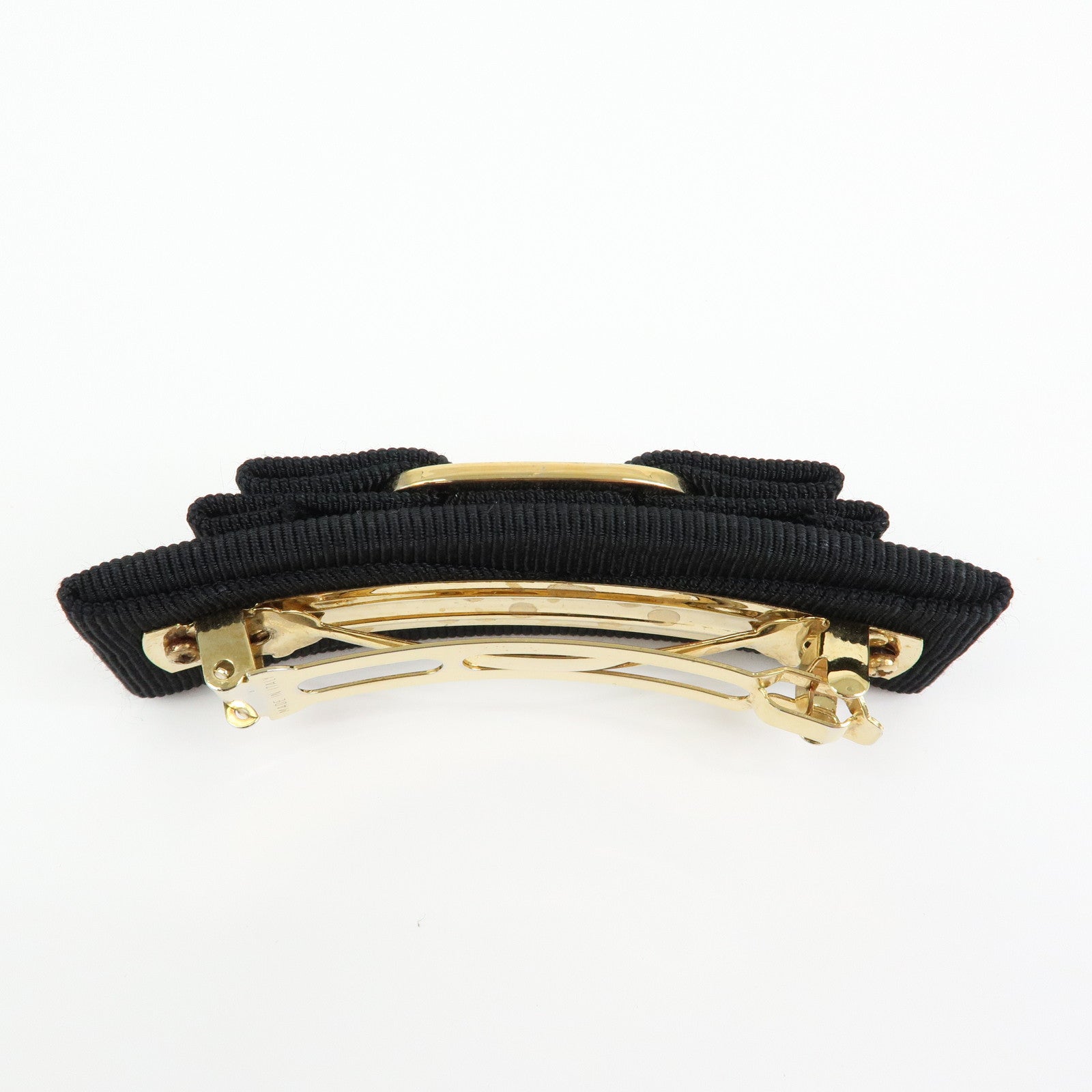Ferragamo Vara Ribbon Viscose Valletta Hair Accessory Black