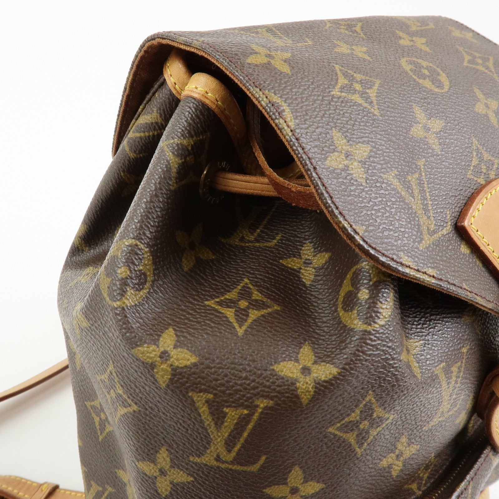 Louis Vuitton Monogram Montsouris MM Backpack Brown M51136