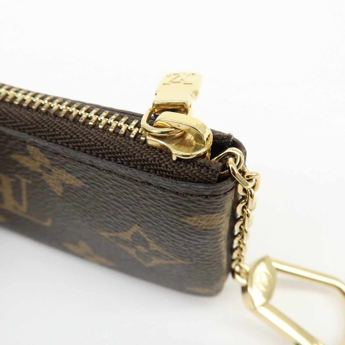 Louis Vuitton Monogram Pochette Cles Coin Case Key Case M62650