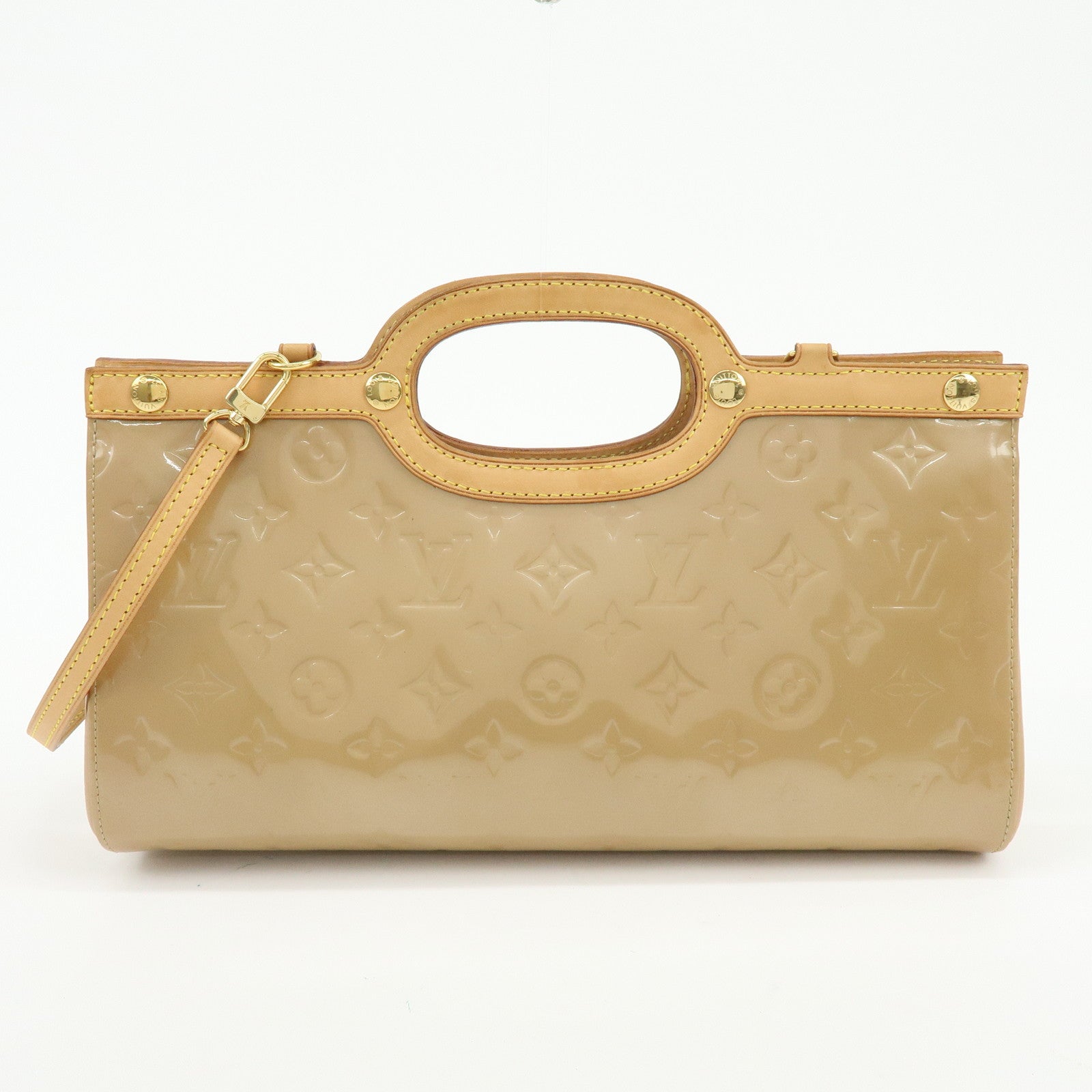 Louis Vuitton Monogram Vernis Roxbury Drive 2Way Bag Noisette M91372