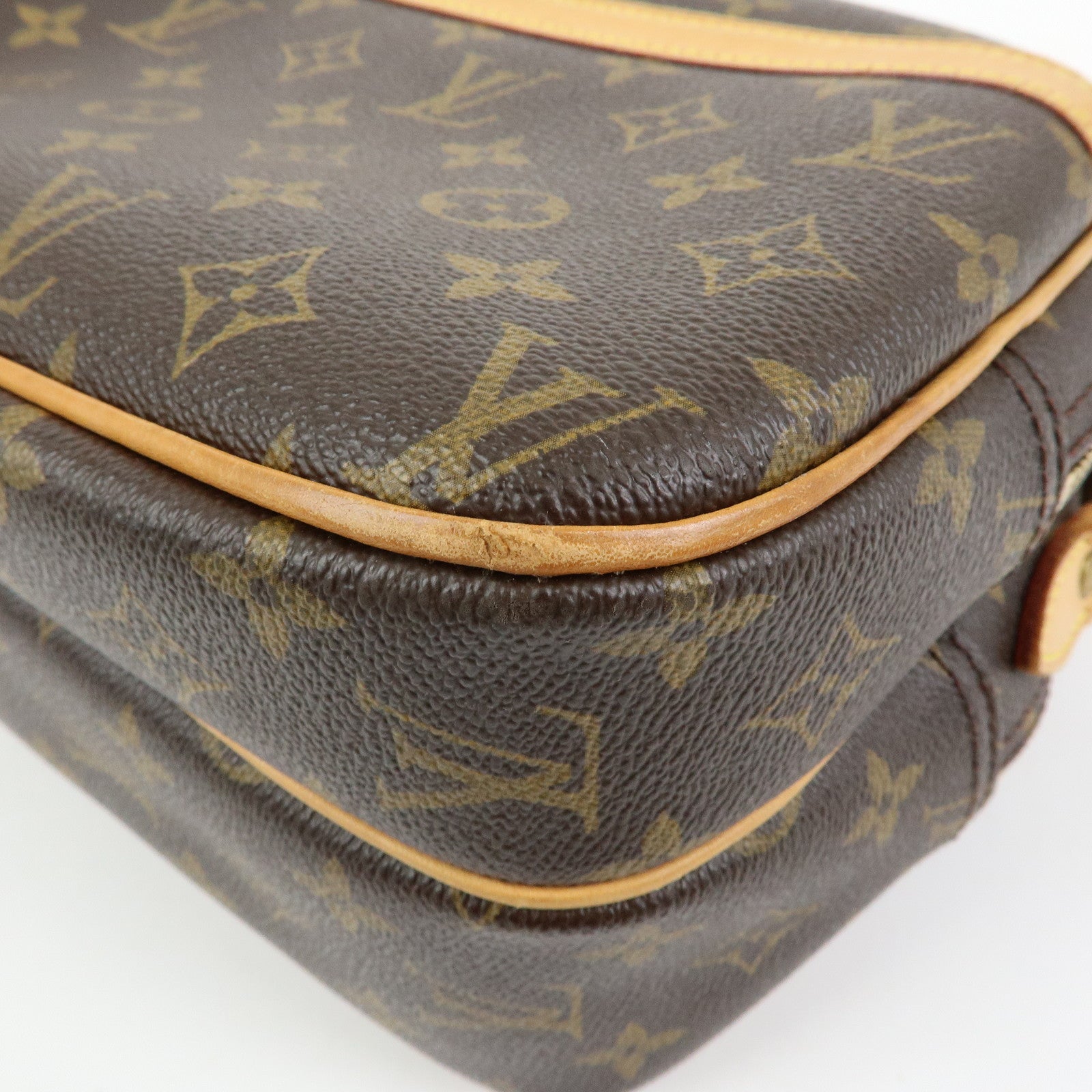 Louis Vuitton Monogram Reporter PM Shoulder Crossbody Bag M45254