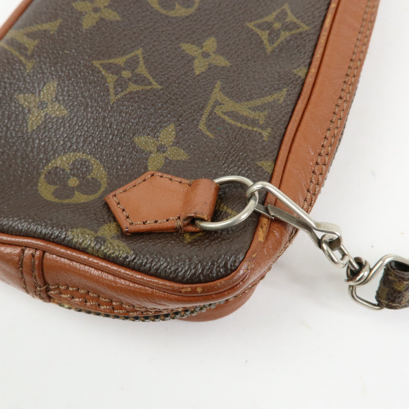 Louis Vuitton Monogram Pochette Marly Bandouliere Bag Brown M51828
