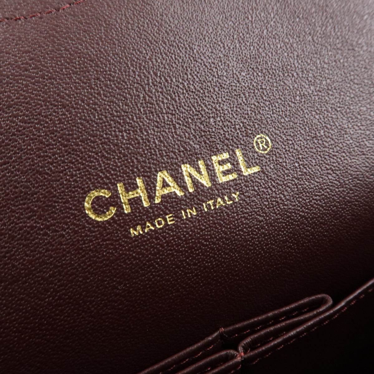 CHANEL Jumbo Matelasse 34 Lamb Skin Chain Shoulder Bag Black A01094