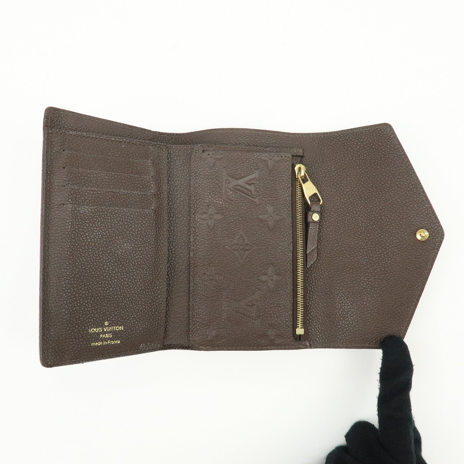 Louis Vuitton Empreinte Portefeuille Curieuse Compact Wallet M60543