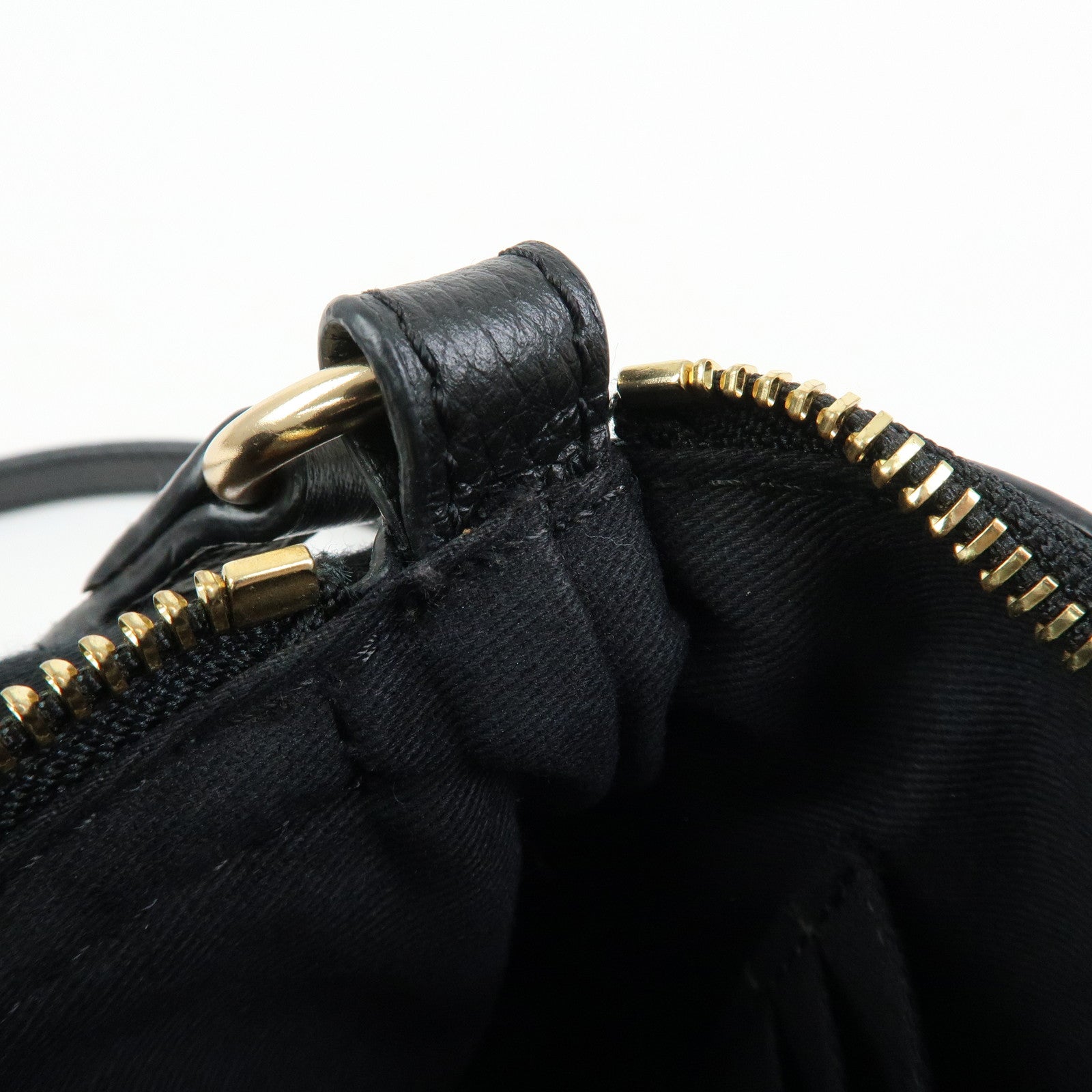 Chloe See By Chloe Joan Leather Unborn Calf 2Way Bag Leopard Black