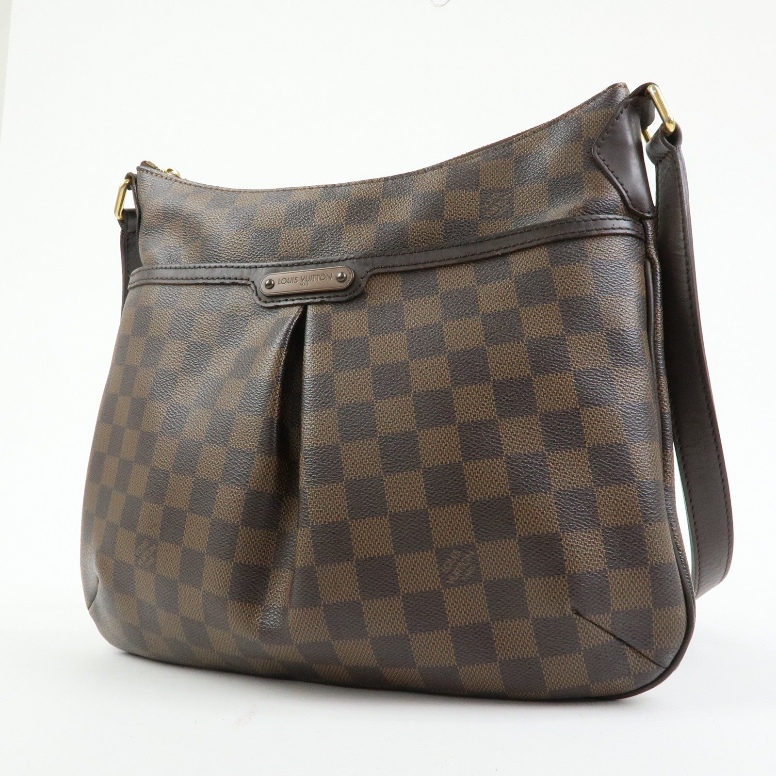 Louis Vuitton Damier Bloomsbury PM Shoulder Crossbody Bag Brown N42251