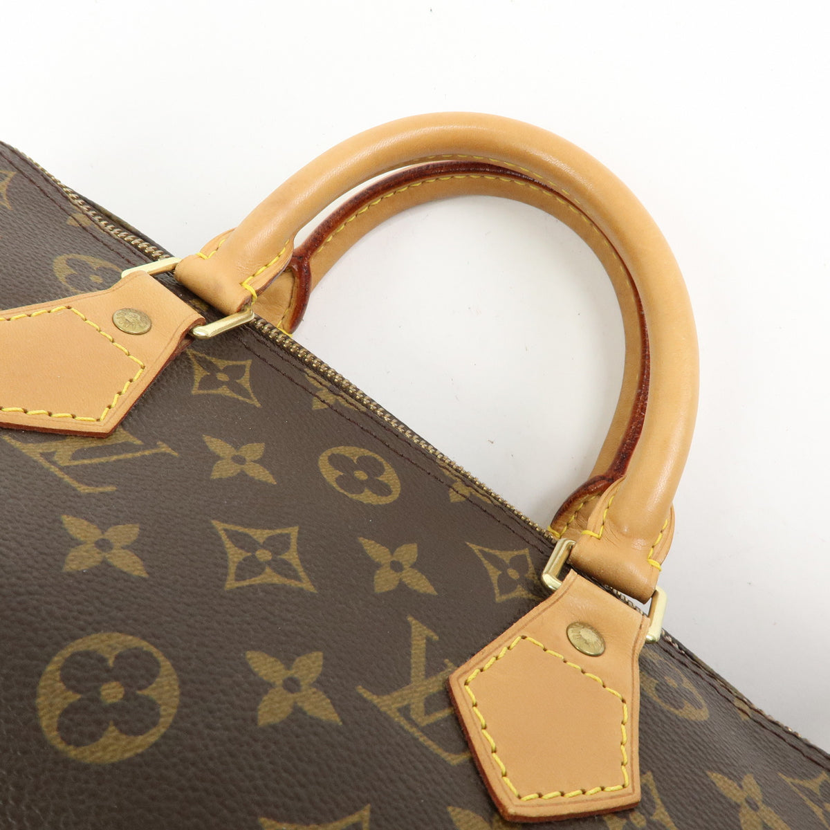Louis Vuitton Monogram Speedy 30 Boston Bag Hand Bag Brown M41526