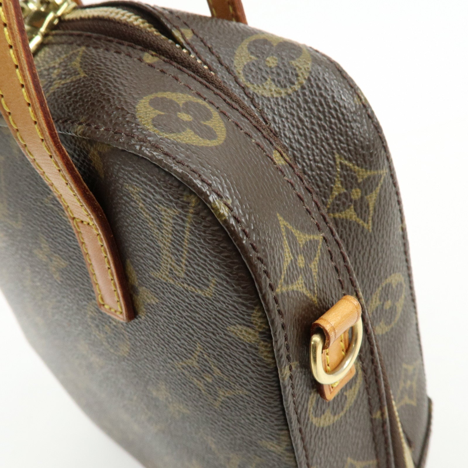 Louis Vuitton Monogram Spontini 2Way Shoulder Bag Hand Bag Brown M47500