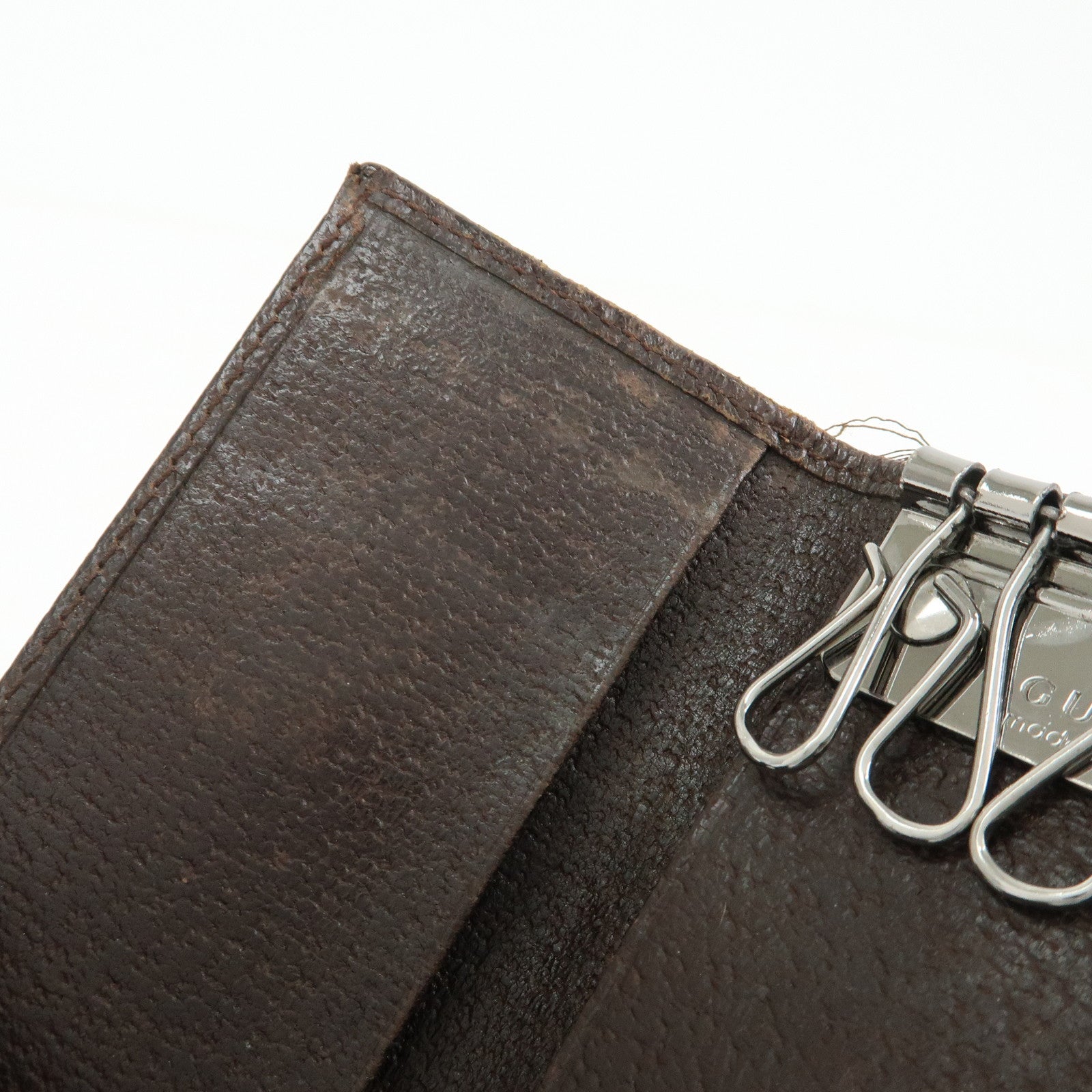 GUCCI Set of 2 Interlocking G Wallet Key Case 212110 27048  04564