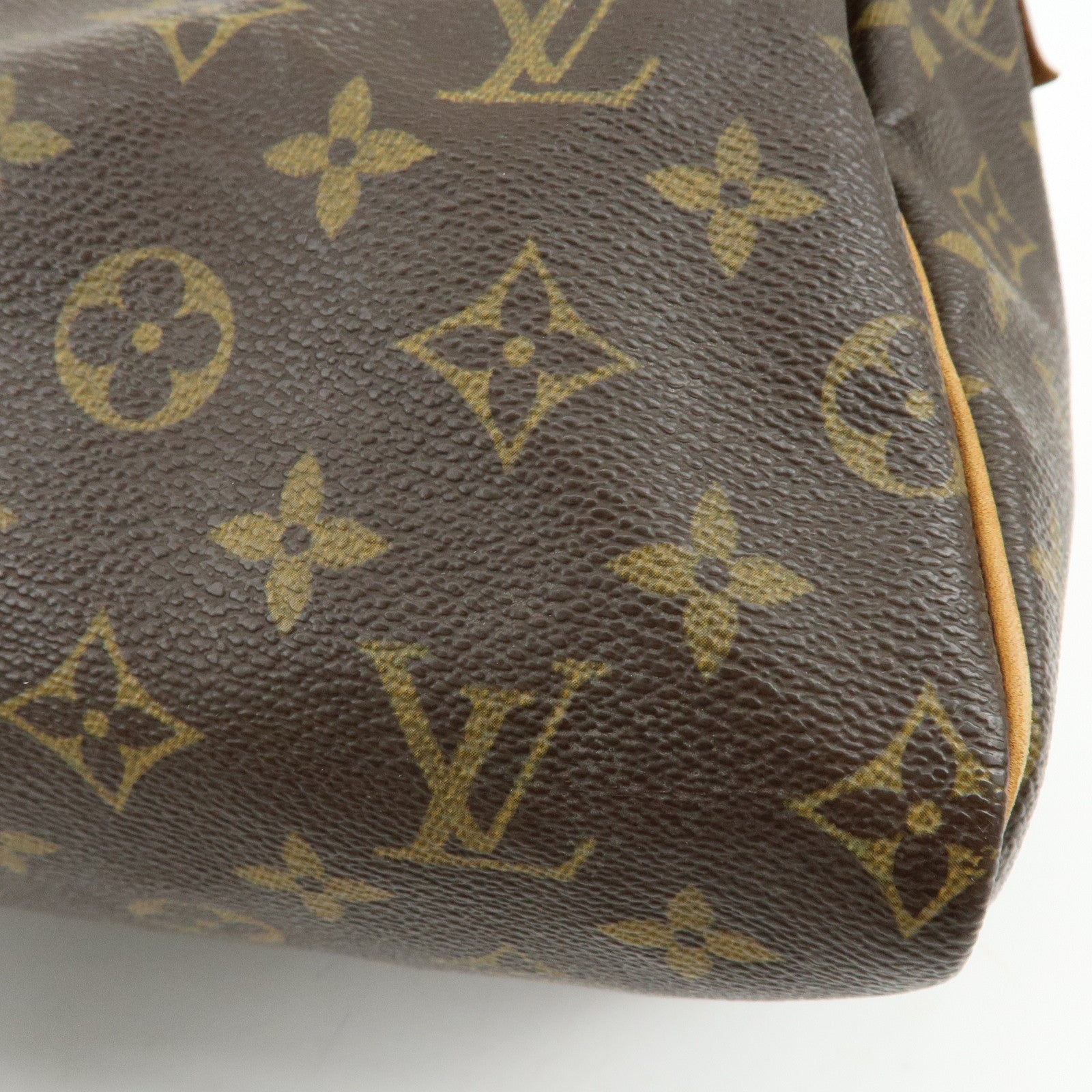 Louis Vuitton Monogram Speedy 25 Boston Bag Hand Bag Brown M41528