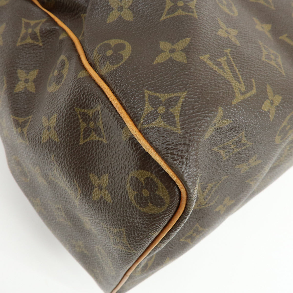 Louis Vuitton Monogram Speedy 40 Hand Bag Boston Bag Brown M41522