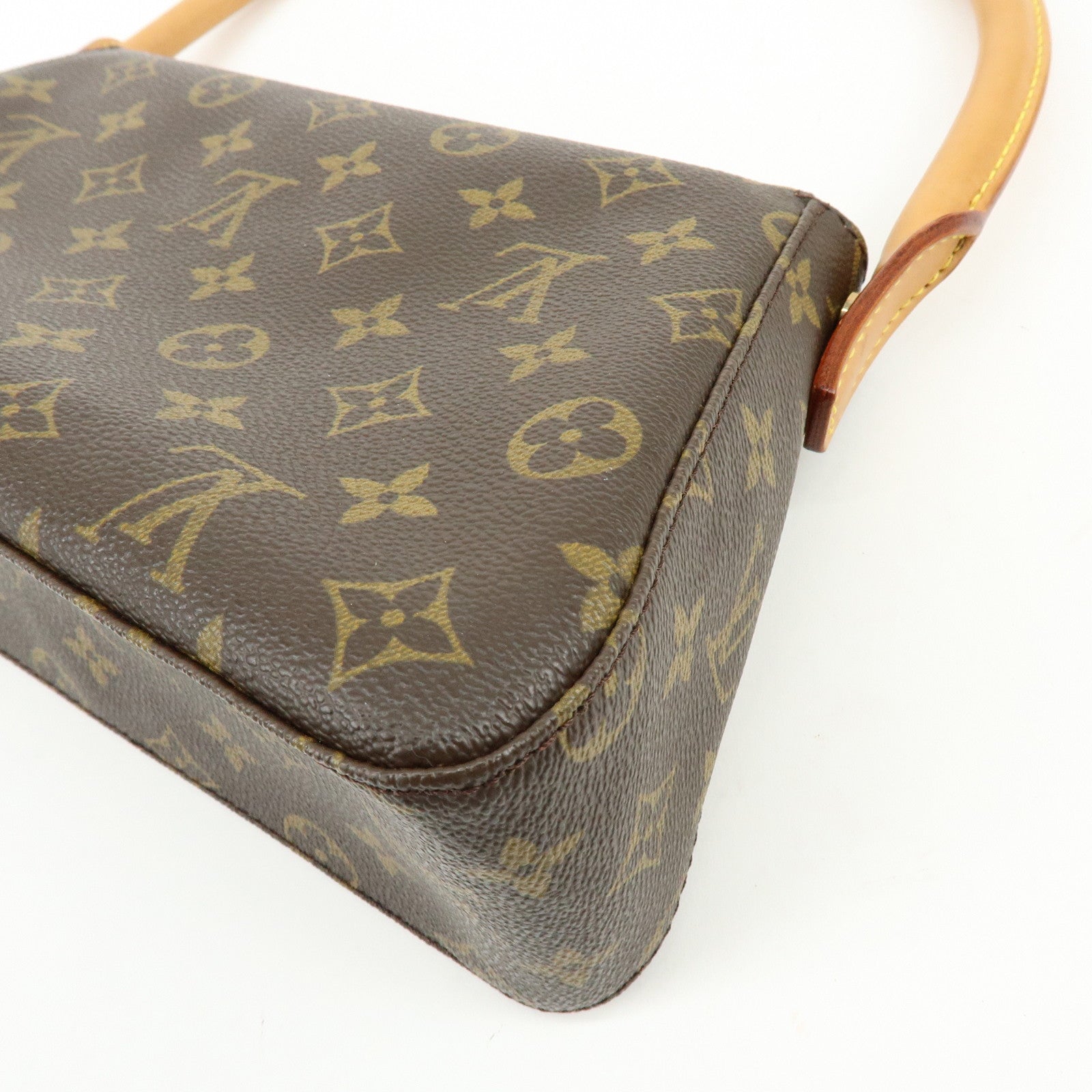 Louis Vuitton Monogram Mini Looping Shoulder Bag Brown M51147
