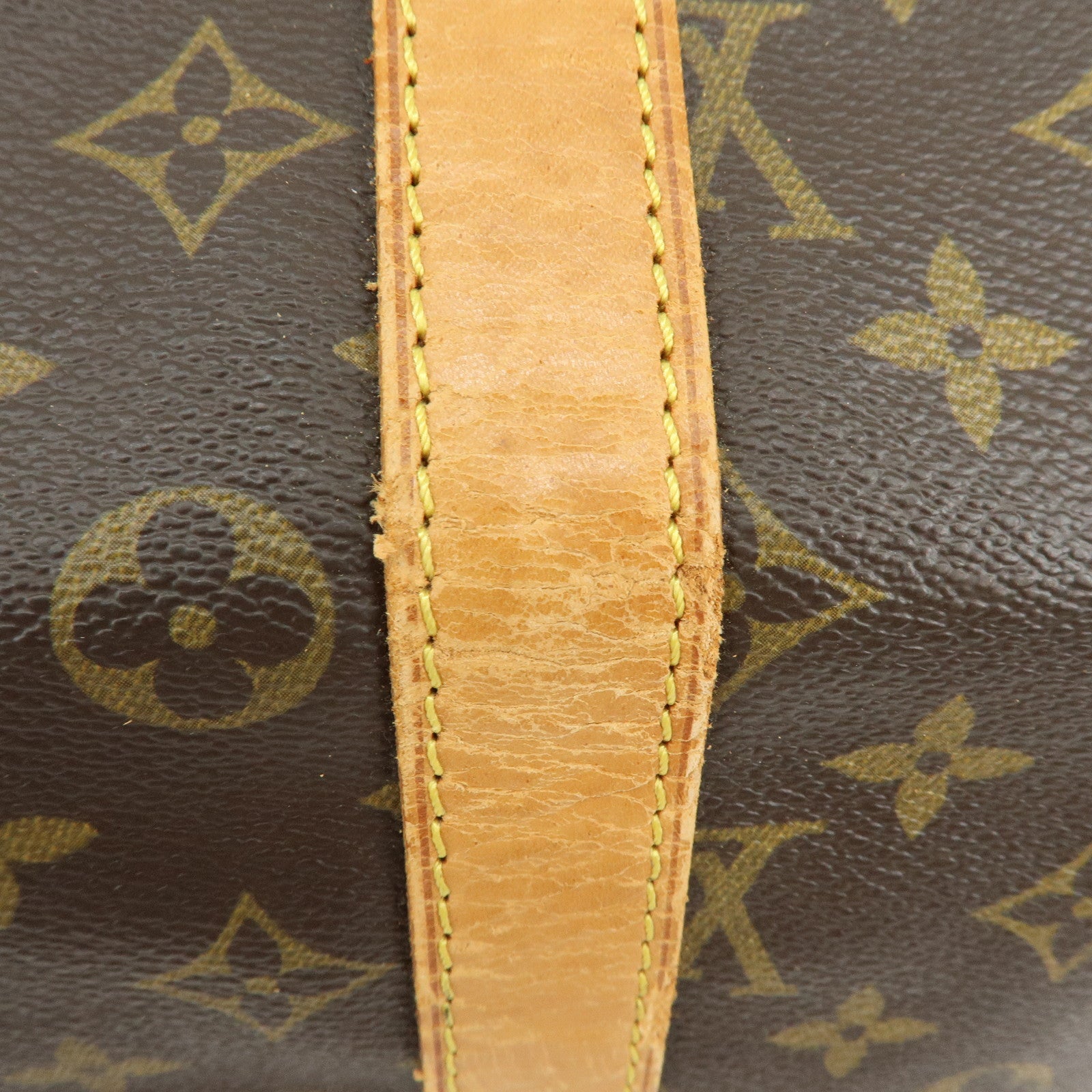 Louis Vuitton Monogram Keep All Bandouliere 55 Boston Bag M41414