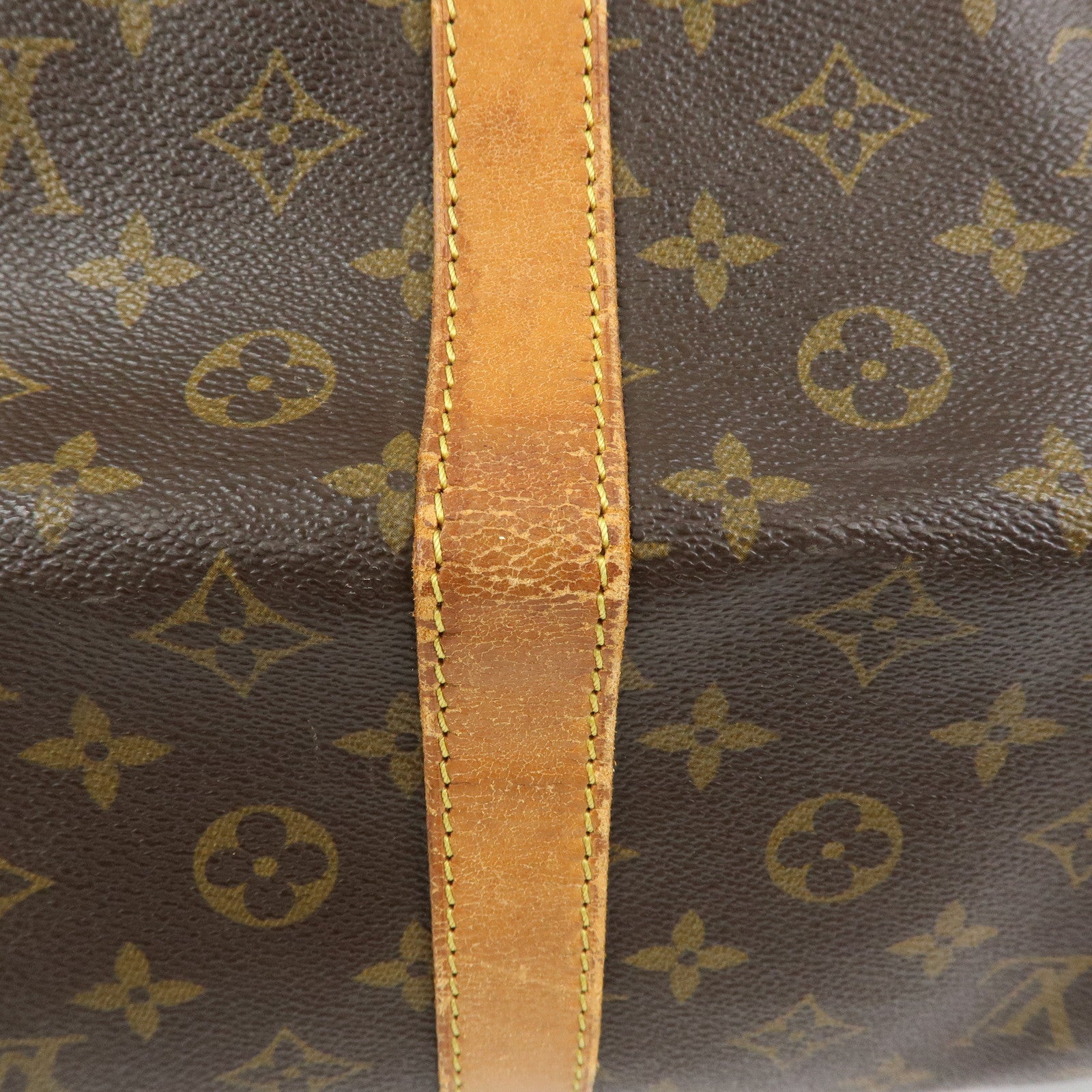 Louis Vuitton Monogram Keep All Bandouliere 60 Boston Bag M41412