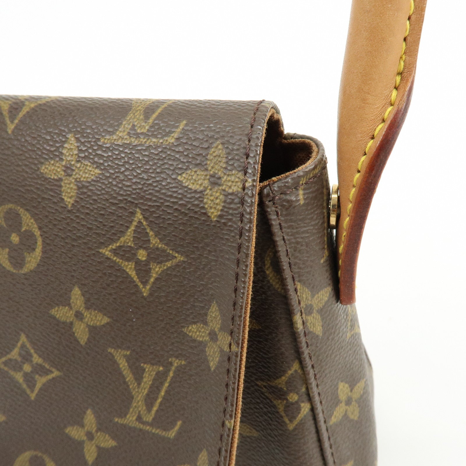 Louis Vuitton Monogram Mini Looping Shoulder Bag Brown M51147