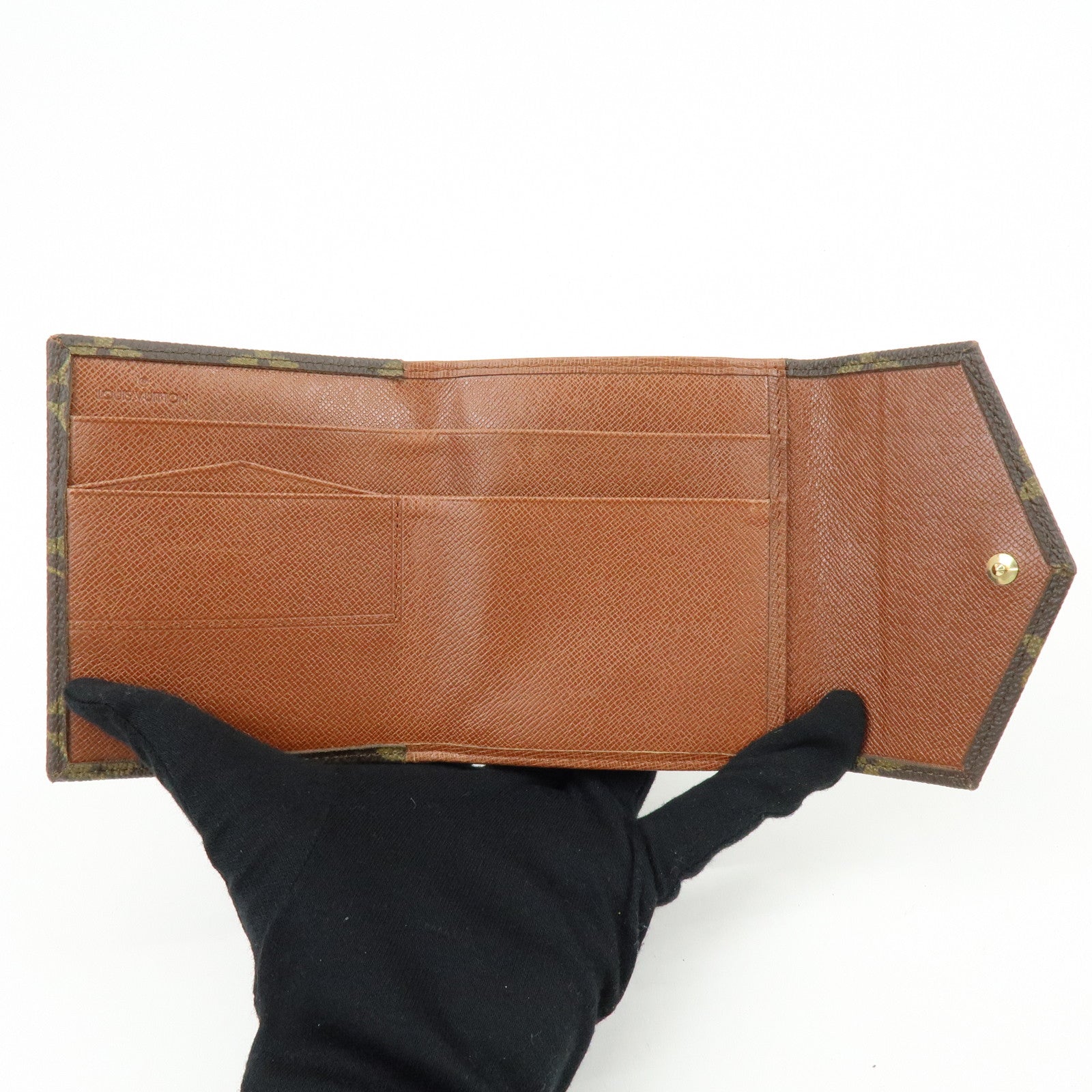 Louis Vuitton Monogram Porte Monnaie Billet Carte Credit M61660