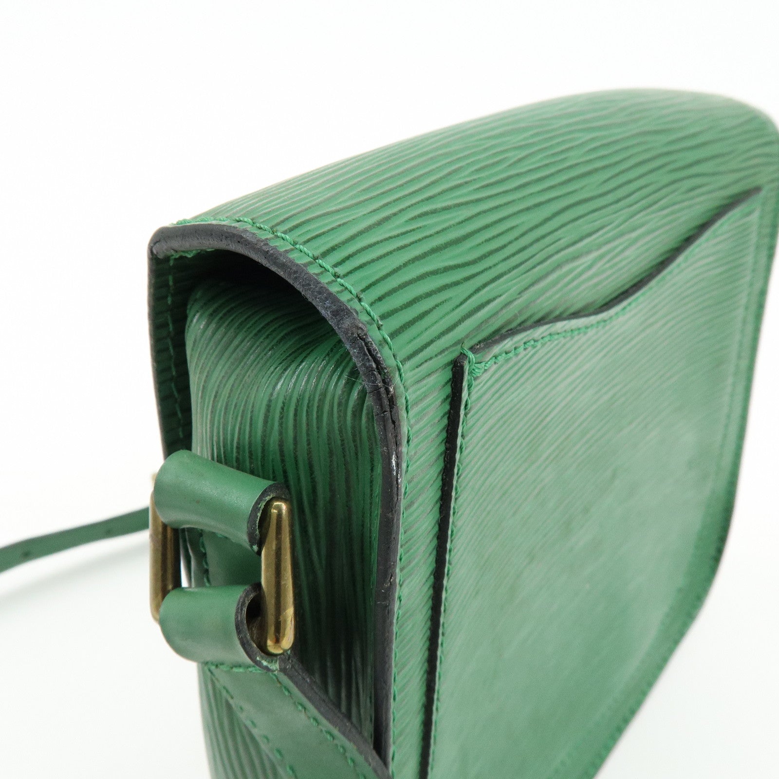 Louis Vuitton Epi Mini Saint Cloud Shoulder Bag Borneo Green M52214