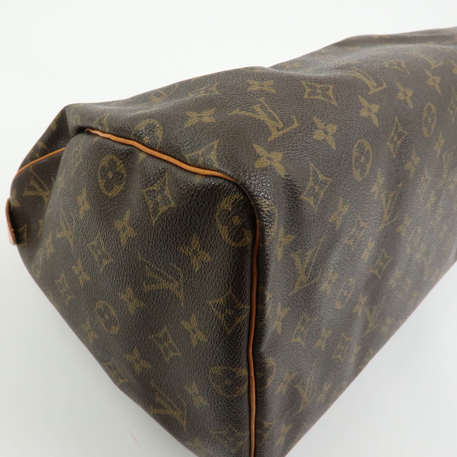 Louis Vuitton Monogram Speedy 40 Hand Bag Boston Bag Brown M41522