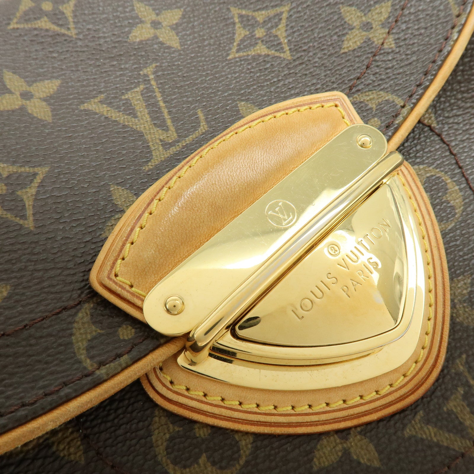 Louis Vuitton Monogram Beverly MM Shoulder Bag Hand Bag Brown M40121
