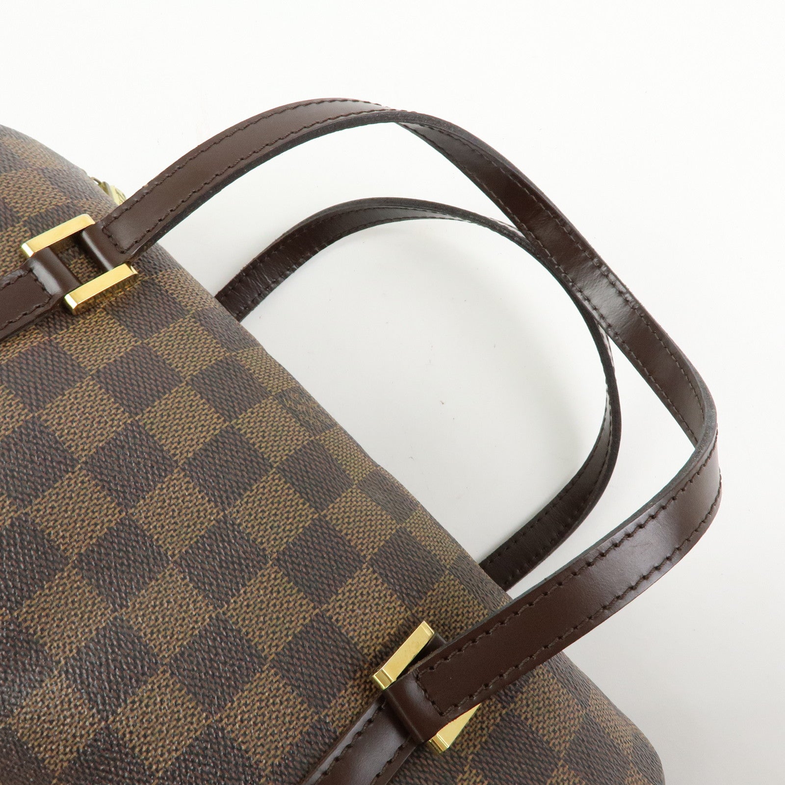 Louis Vuitton Damier Ebene Papillon 26 Hand Bag Brown N51304