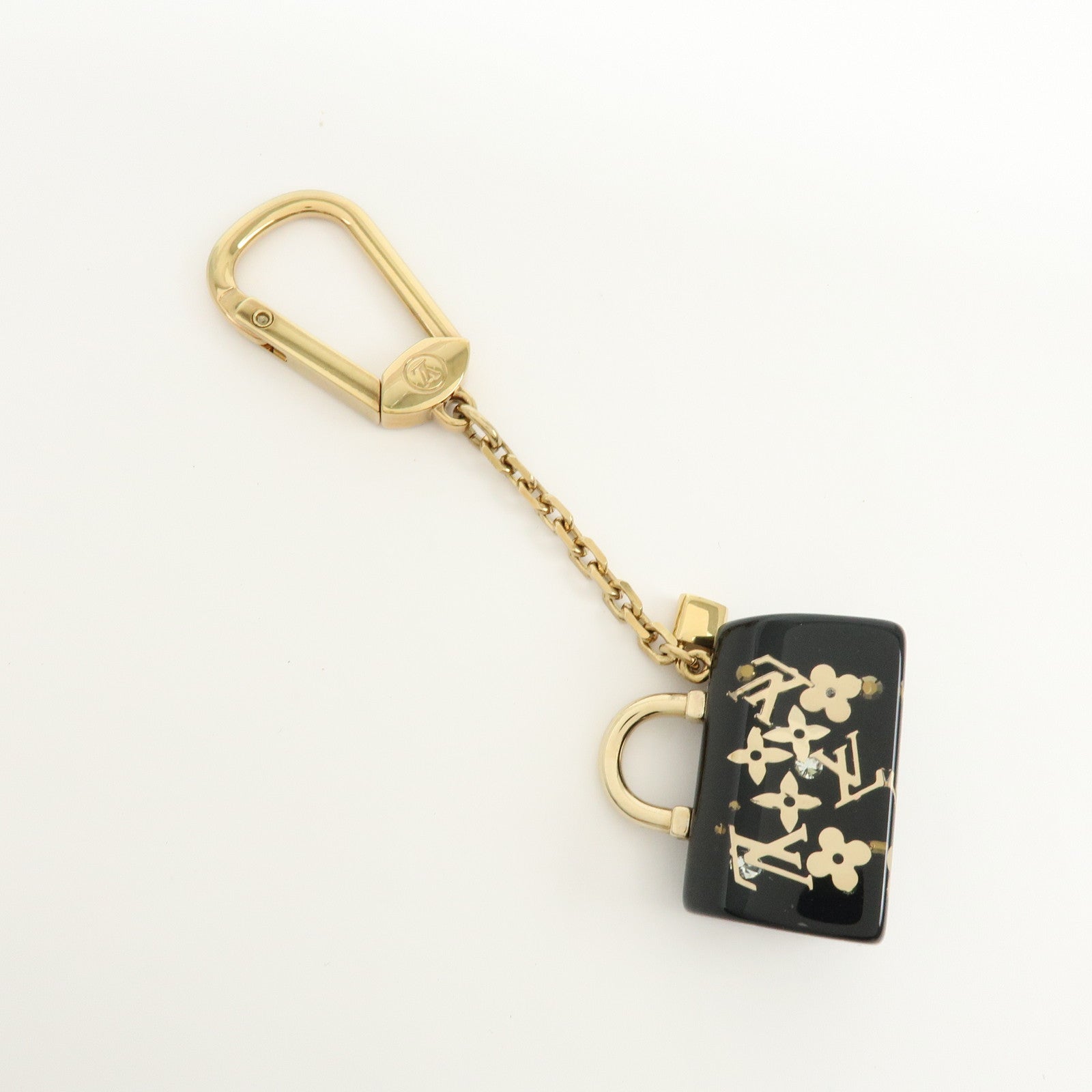 Louis Vuitton Resin Porte-Cles Speedy Inclusion Bag Charm Key Chain