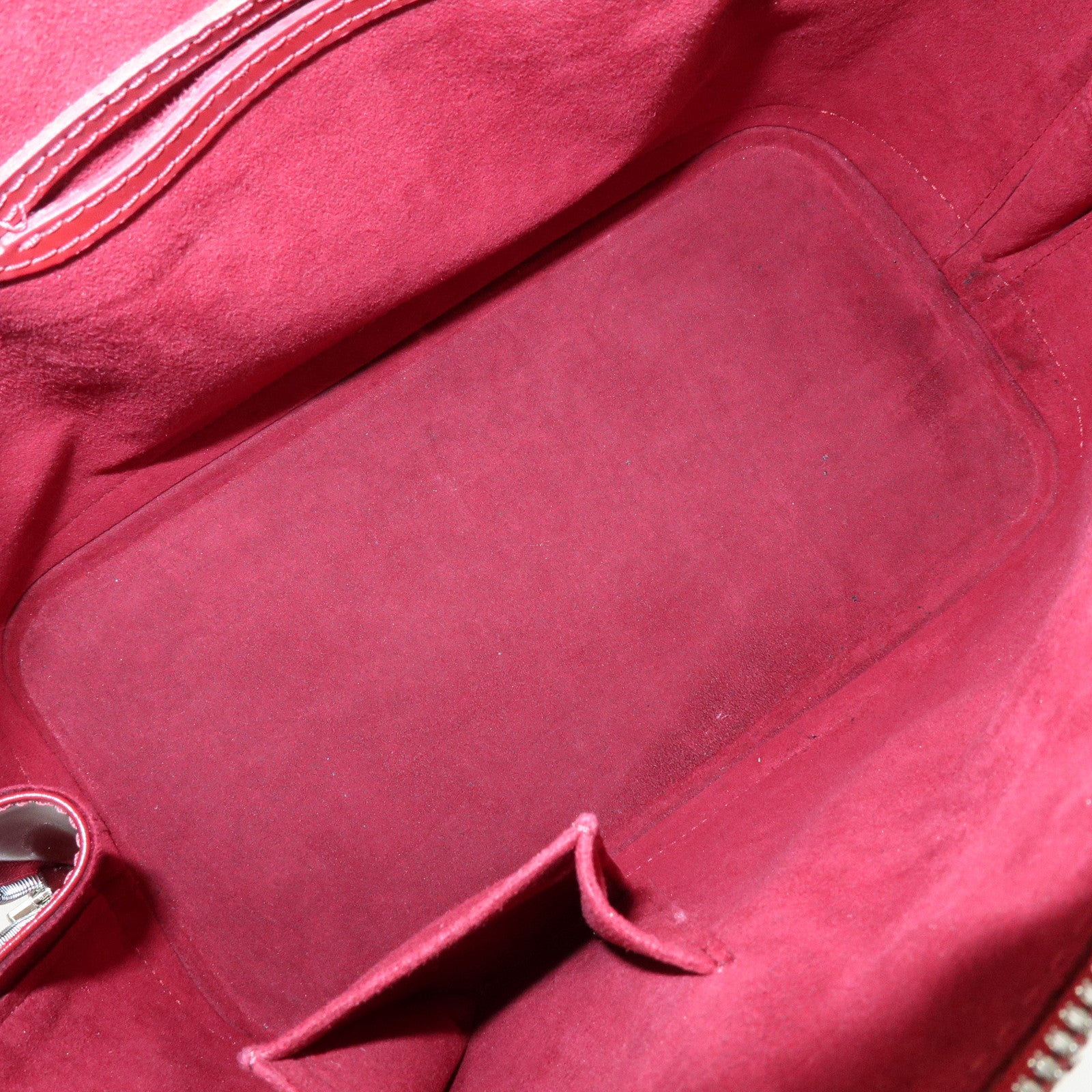 Louis Vuitton Epi Alma PM Leather Hand Bag Carmine Red M4058E