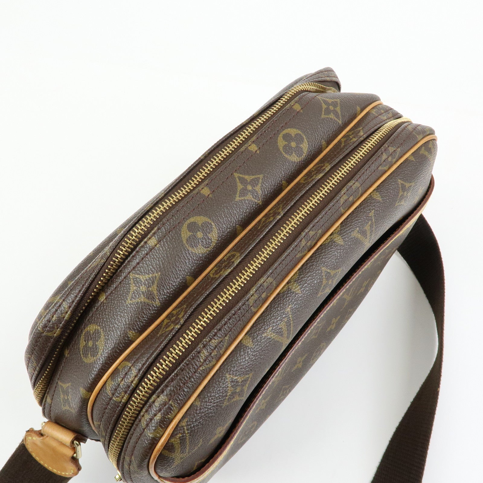 Louis Vuitton Monogram Reporter PM Shoulder Crossbody Bag M45254