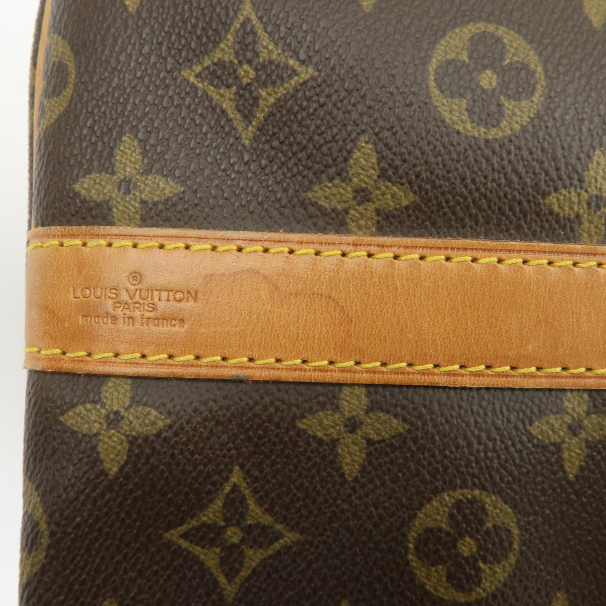 Louis Vuitton Monogram Keep All Bandouliere 55 Boston Bag M41414