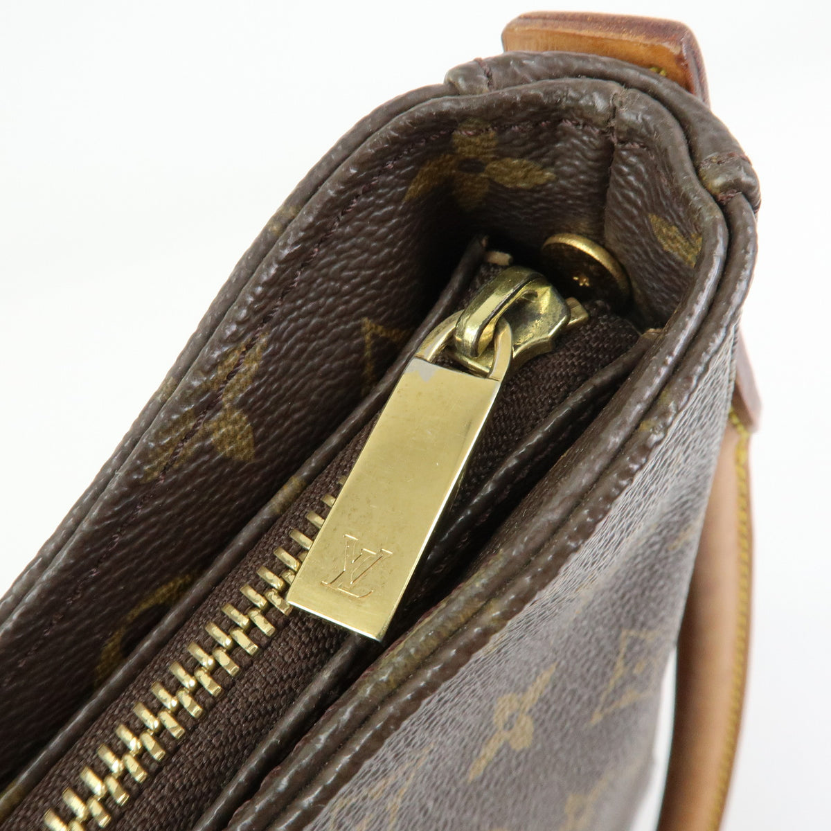 Louis Vuitton Monogram Looping GM Shoulder Bag Brown M51145
