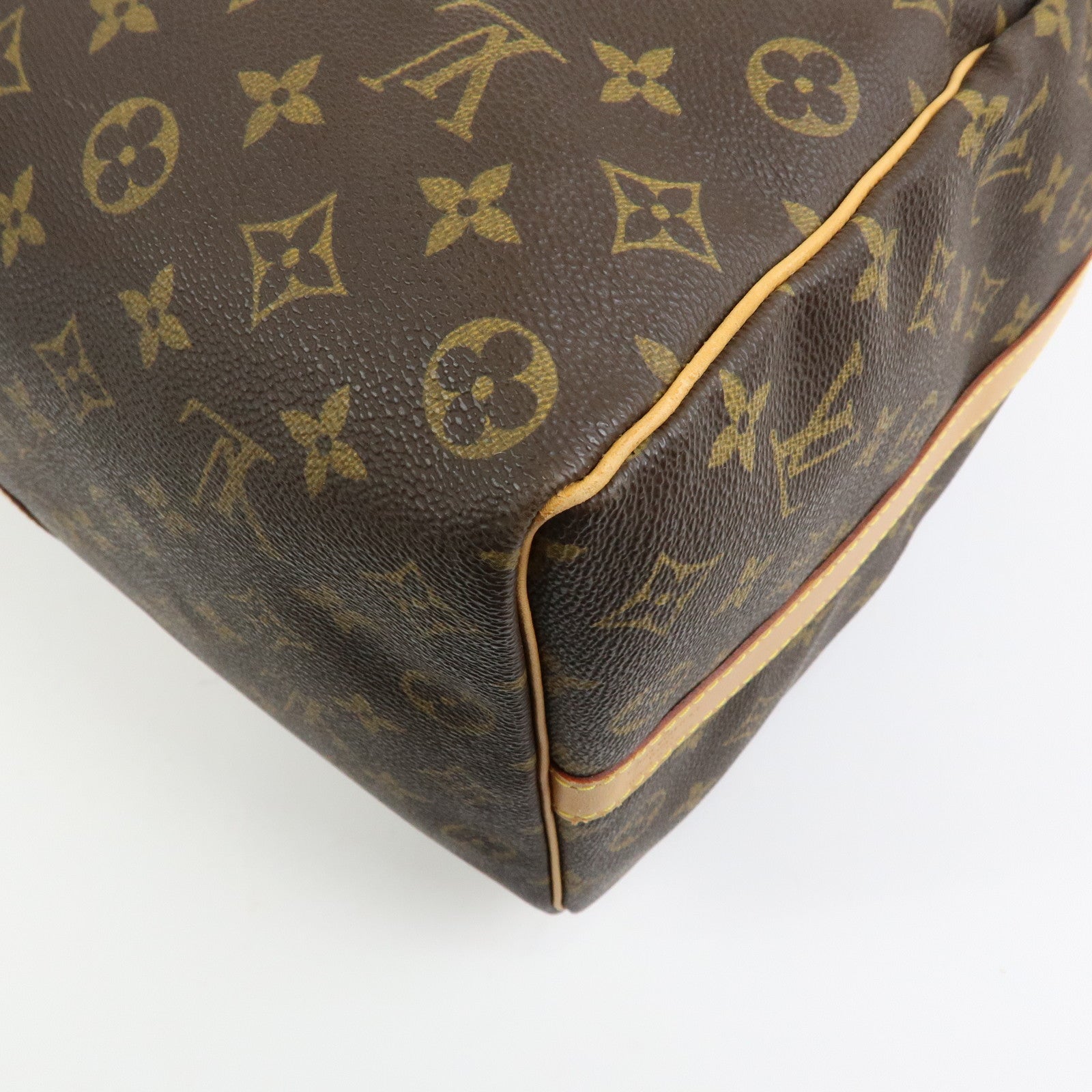 Louis Vuitton Monogram Keep All 50 Bandouliere Boston Bag Brown M41416